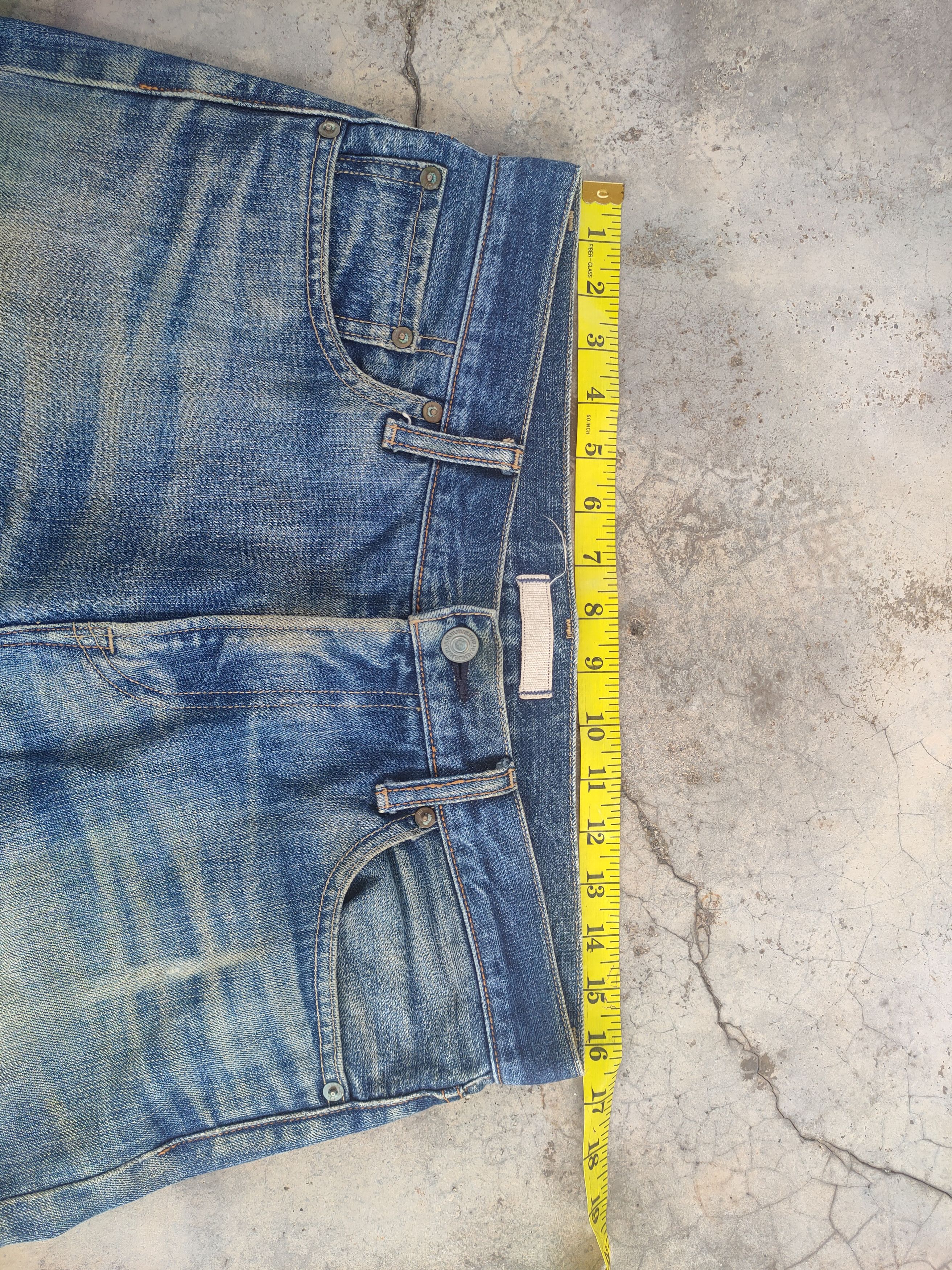 Japanese Brand × Jean × Rusty VINTAGE JAPANESE RUSTY FADED JEANS DENIM PANTS Size US 32 / EU 48 - 6 Thumbnail