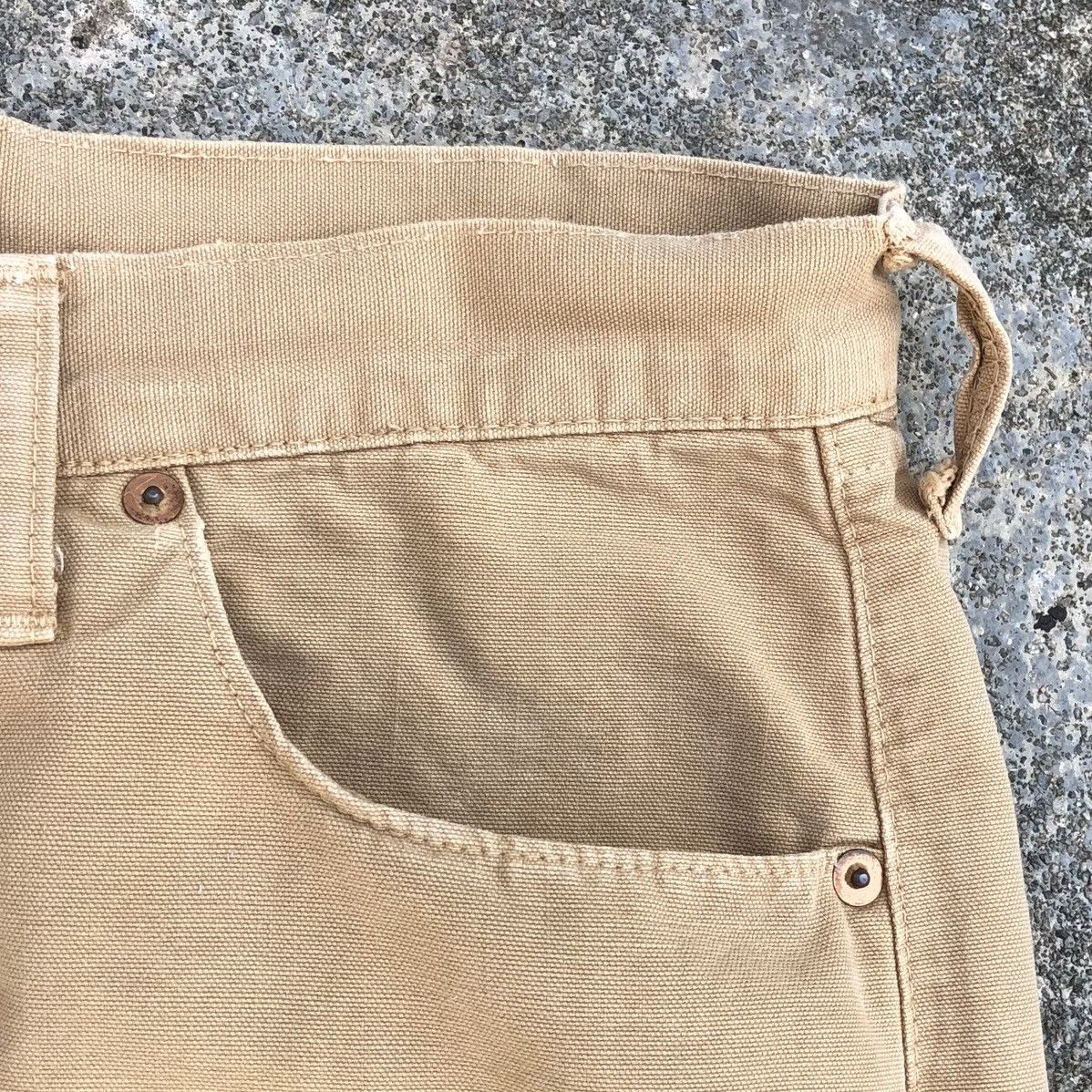 45rpm Vintage 45rpm Denim Straight Leg Jeans Khaki Made in Japan Size US 30 / EU 46 - 4 Thumbnail