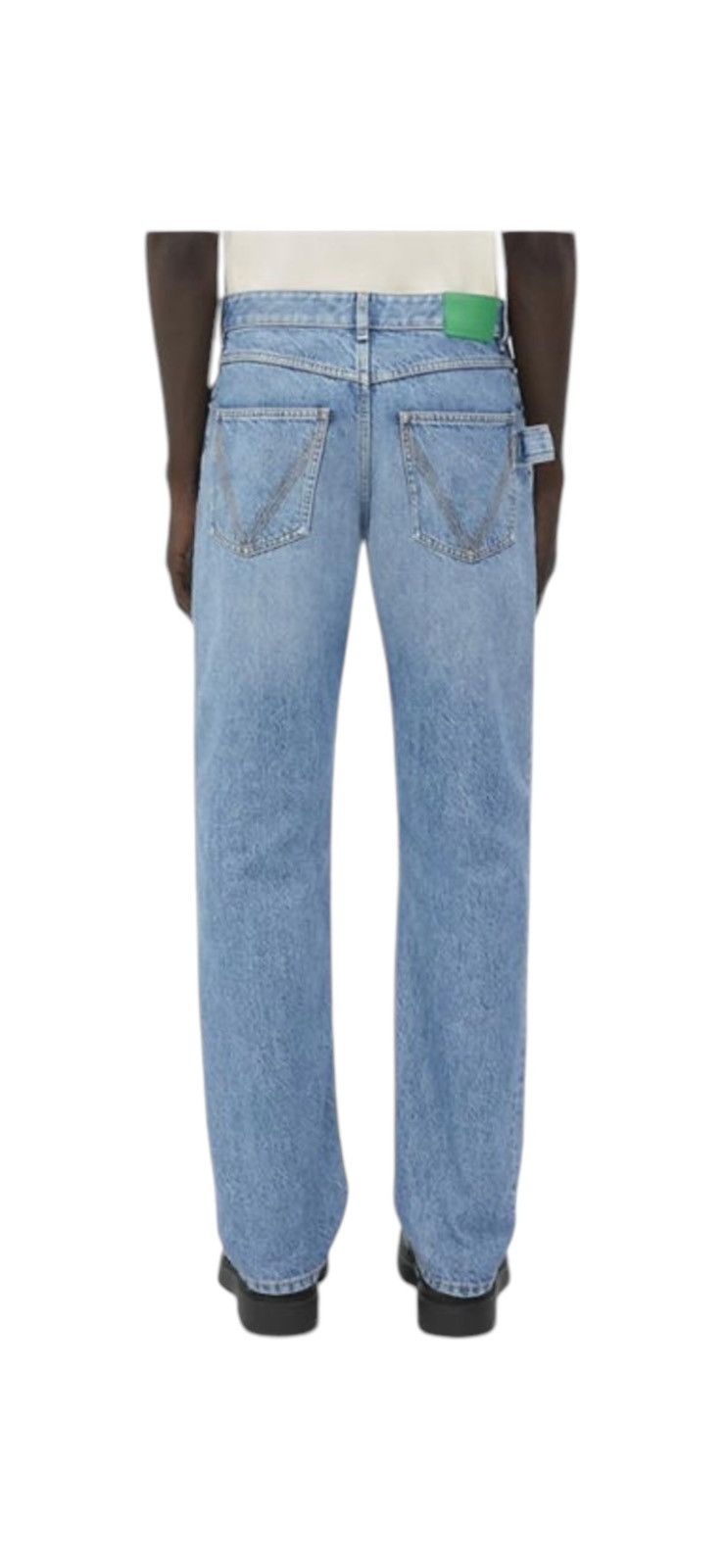 Bottega Veneta BOTTEGA VENETA VINTAGE INDIGO STRAIGHT DENIM Size US 34 / EU 50 - 3 Thumbnail