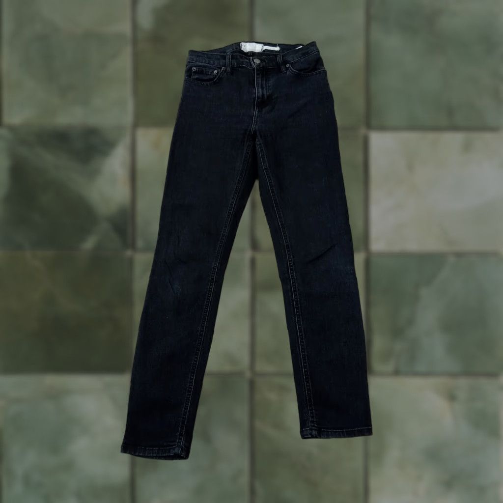 Free People Free People Womens Black Skinny Stretch High Rise Jeans 26 Regular Size 26" / US 2 / IT 38 - 1 Thumbnail