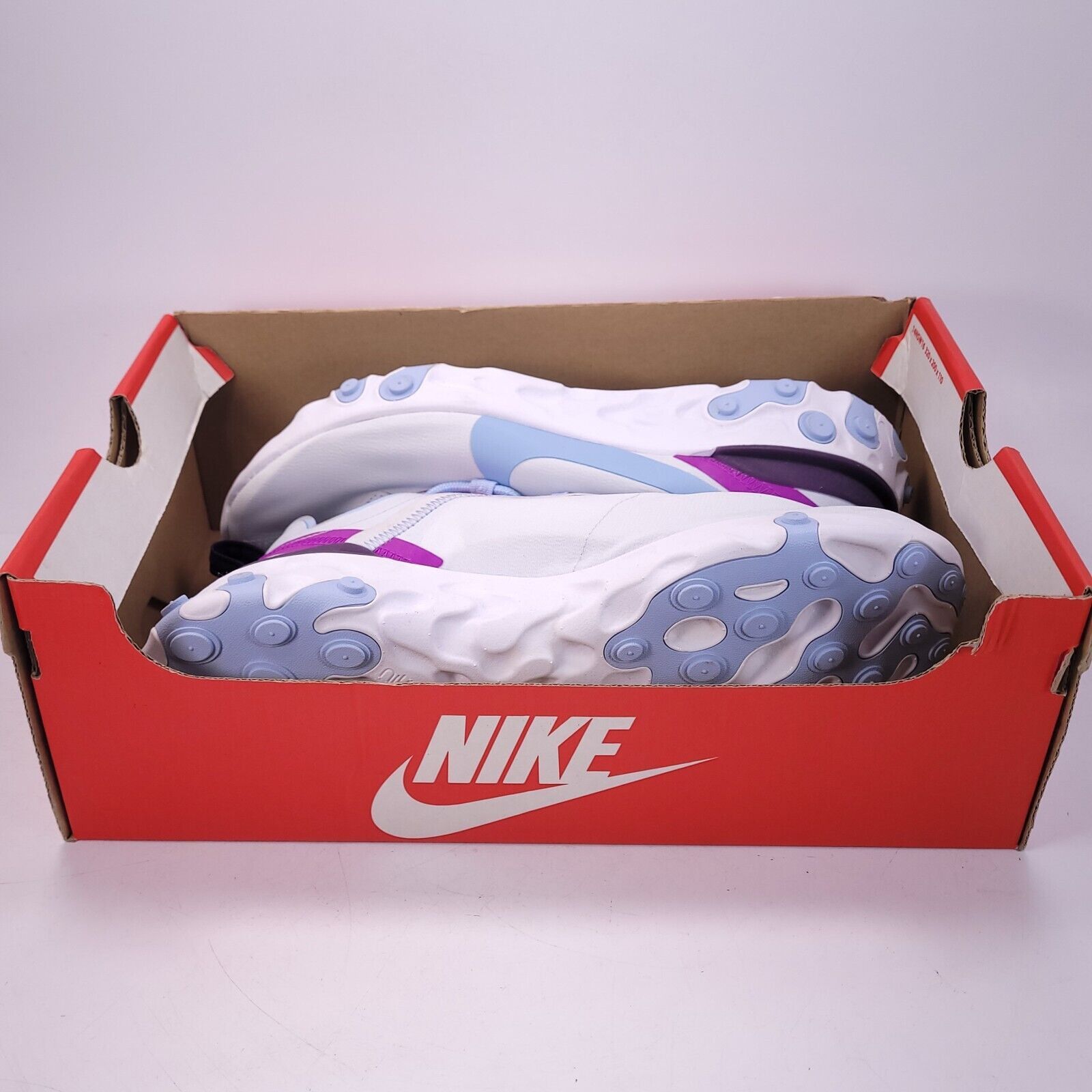 Nike Nike React Element 55 Shoe Womens Size 10 BQ2728-008 White Size US 10 / IT 40 - 10 Thumbnail
