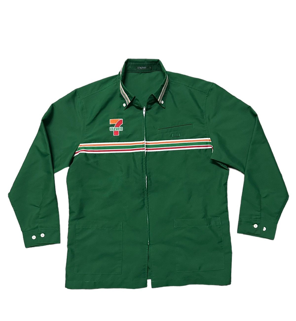 Vintage Vintage staff uniform 7 eleven shirts limited Size US L / EU 52-54 / 3 - 1 Thumbnail
