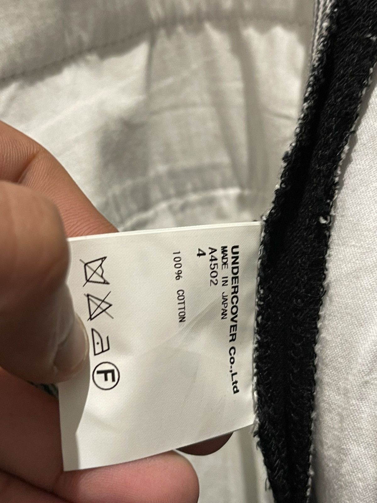 Undercover Undercover SS08 Summer Madness Black Straight Fit Trousers Size US 31 - 20 Thumbnail