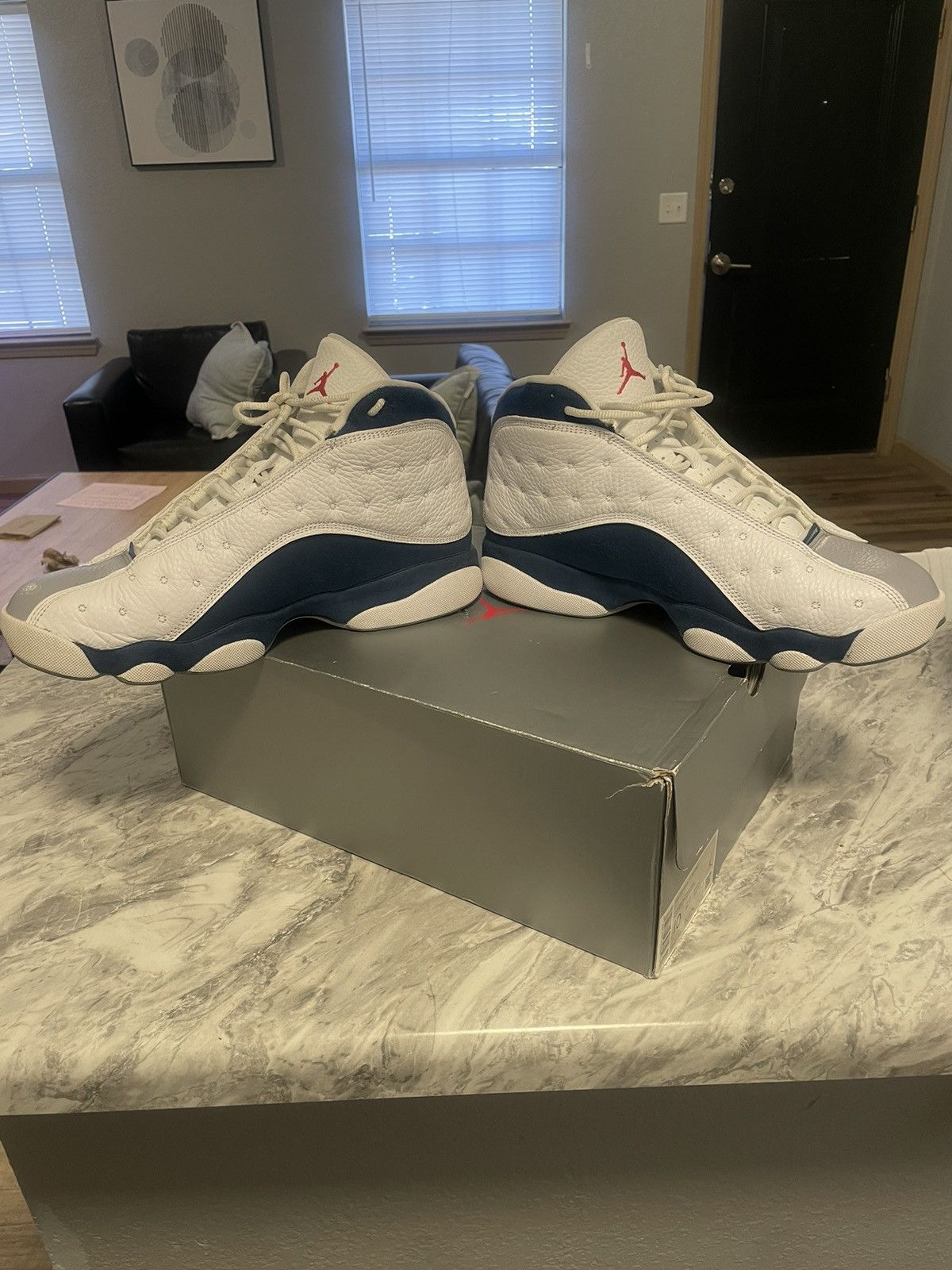 Jordan Brand Jordan 13 French Blue Size US 10 / EU 43 - 5 Thumbnail