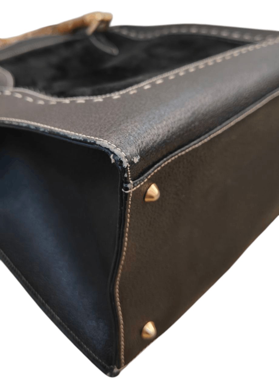 Genuine Leather Roberto Ricci Italian Leather Handbag Size ONE SIZE - 4 Thumbnail