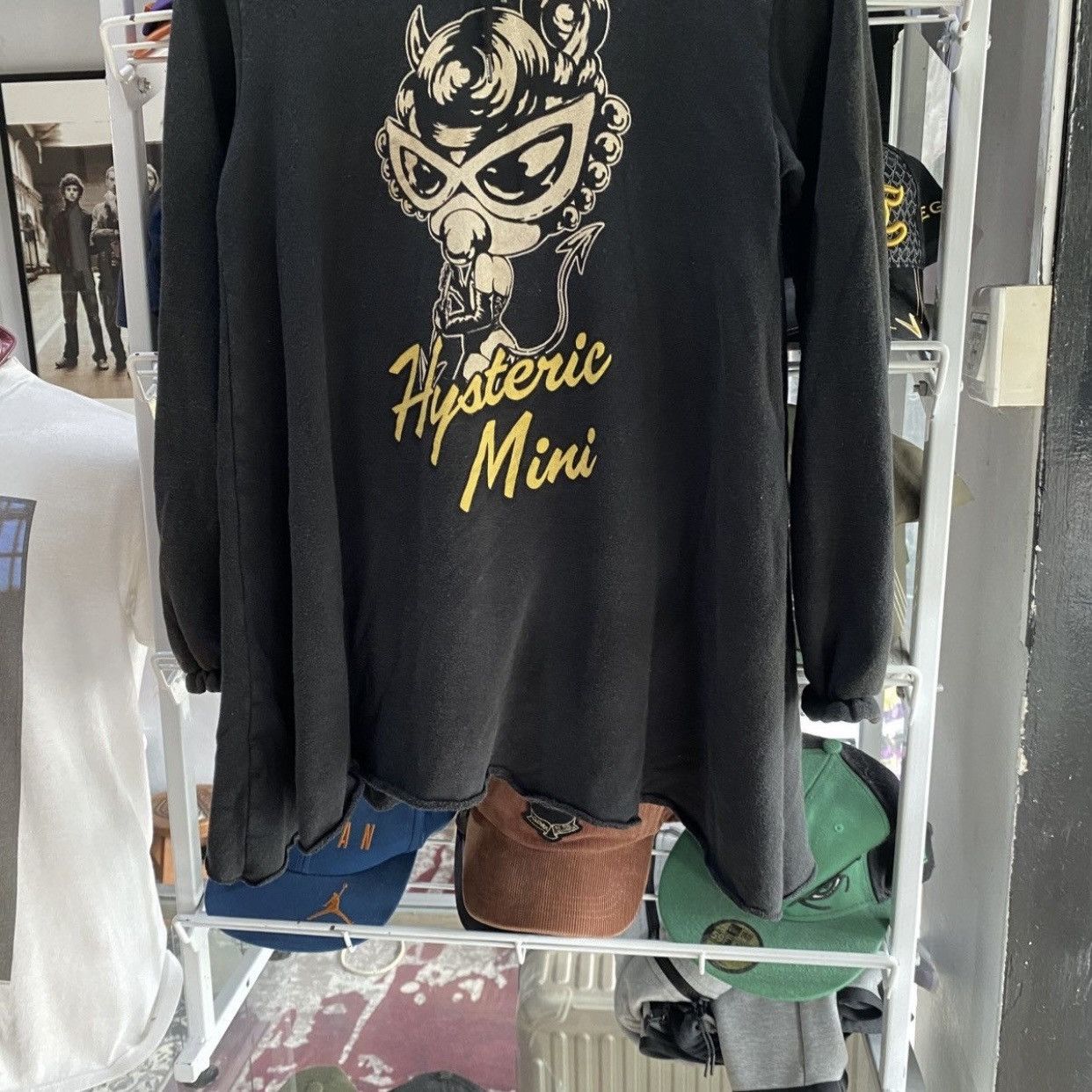 Hysteric Glamour Vtg Hysteric Glamour "Hysteric Mini" Devil Hoodie Dress Size US S / EU 44-46 / 1 - 4 Thumbnail