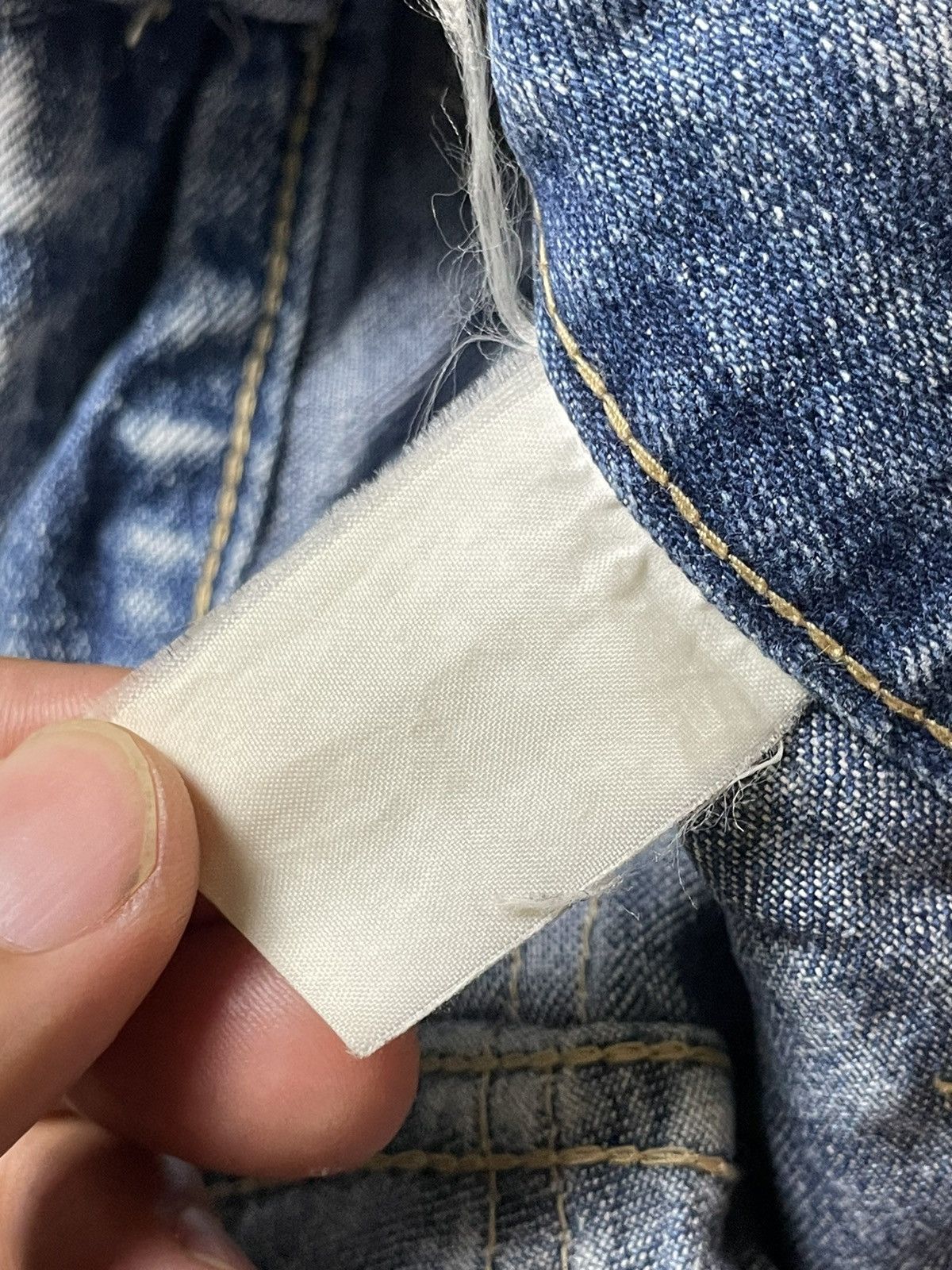 Japanese Brand × Vintage WONDERFUL VACATION Straight Cut Jeans (93) Size US 27 - 7 Thumbnail