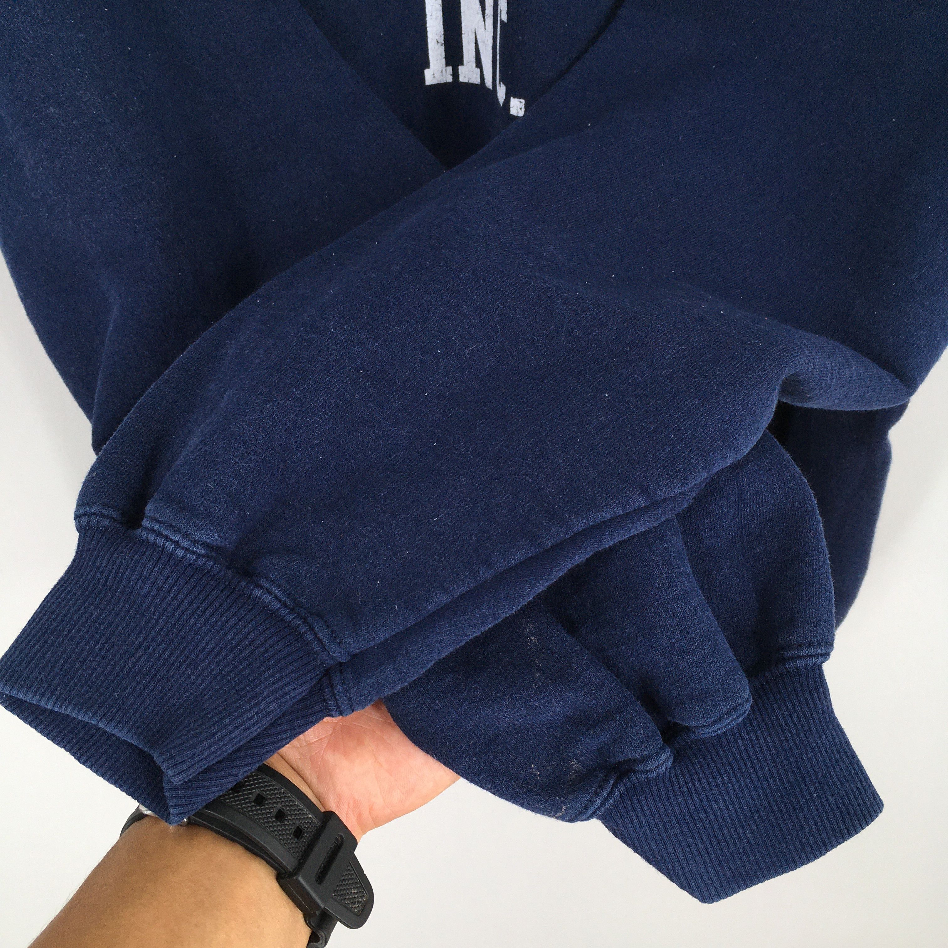 Gildan ntage 90s Dee Cramer Blue Sweatshirt Oversized XXLarge Size US XXL / EU 58 / 5 - 5 Thumbnail