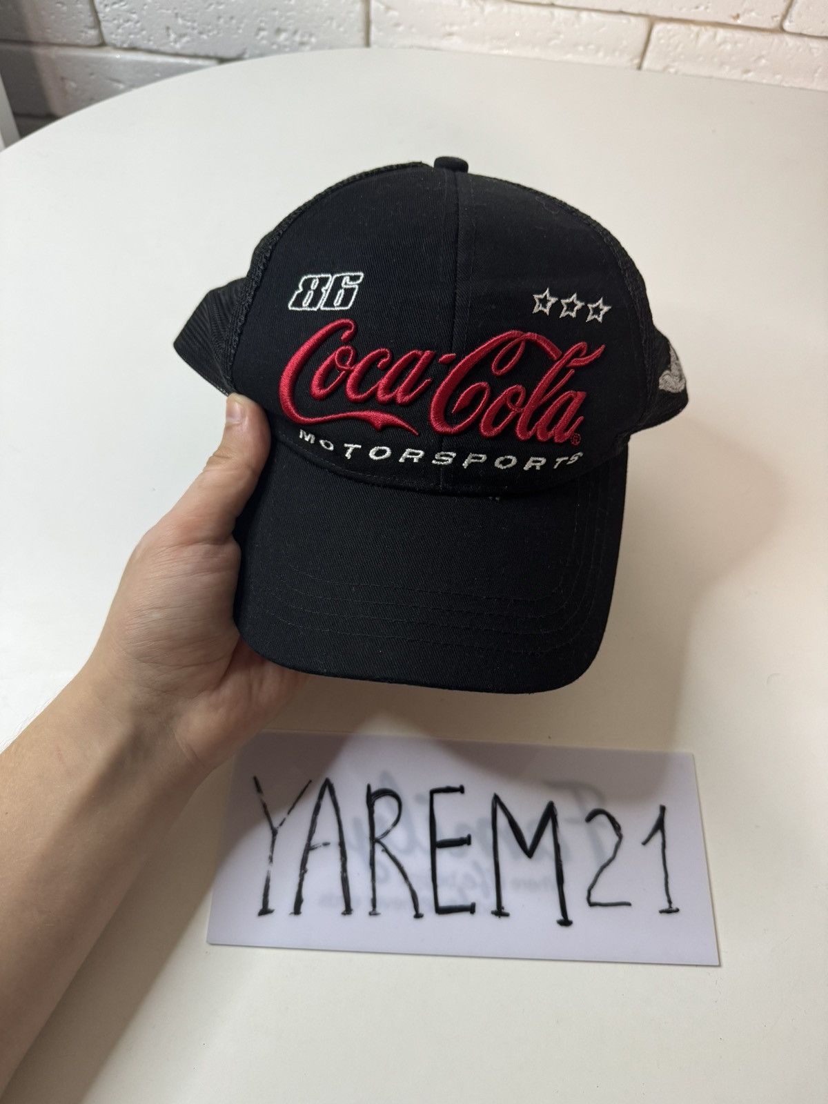 Coca Cola Coca Cola Motorsports cap hat Size ONE SIZE - 2 Thumbnail