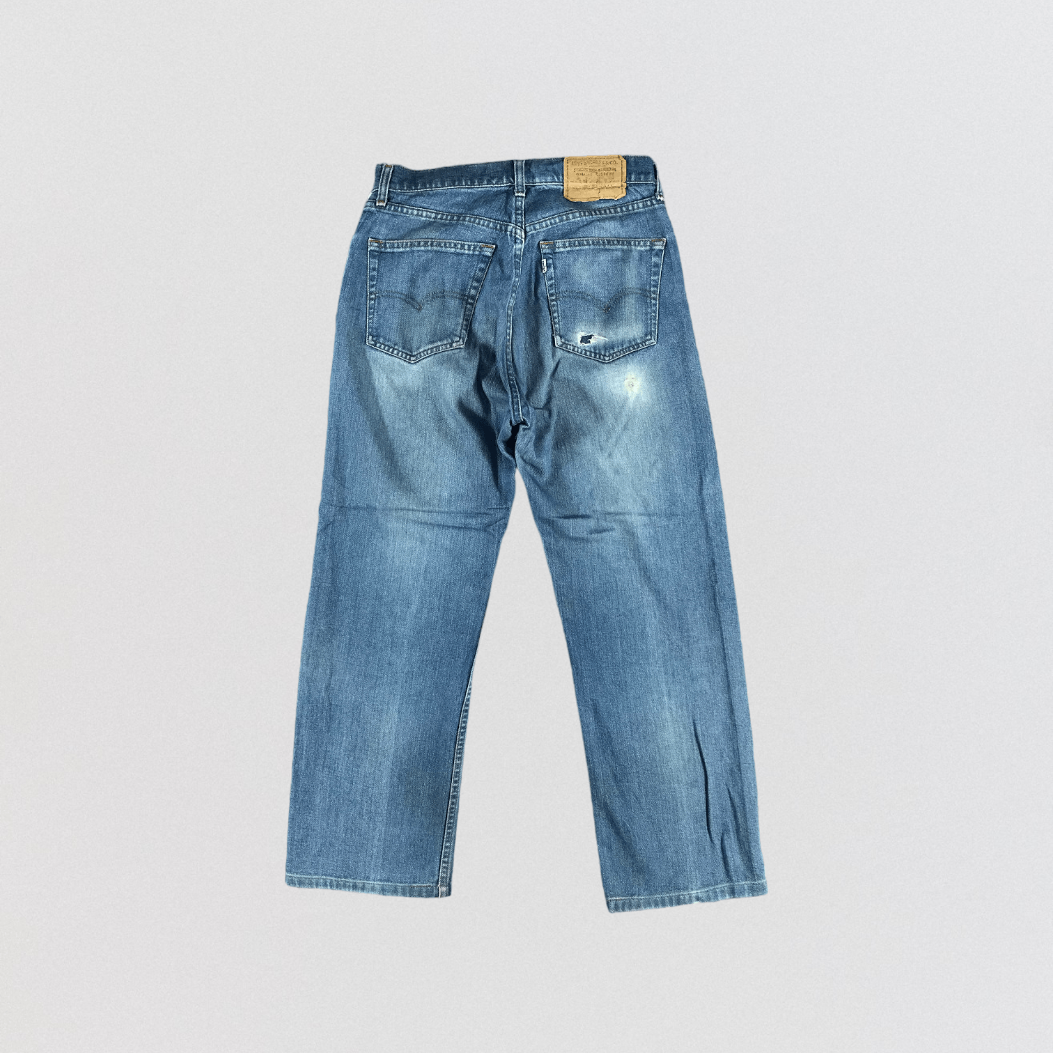 Levi's × Vintage 90s Vintage Blue Wash Levis 512 Jeans-JM2734 Size US 29 - 2 Thumbnail