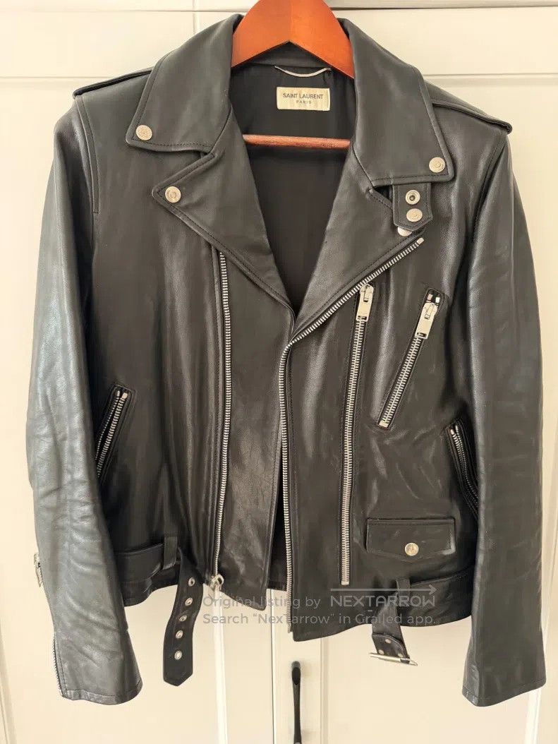 Saint Laurent Paris Saint Laurent Paris Leather Jacket Size US M / EU 48-50 / 2 - 7 Thumbnail