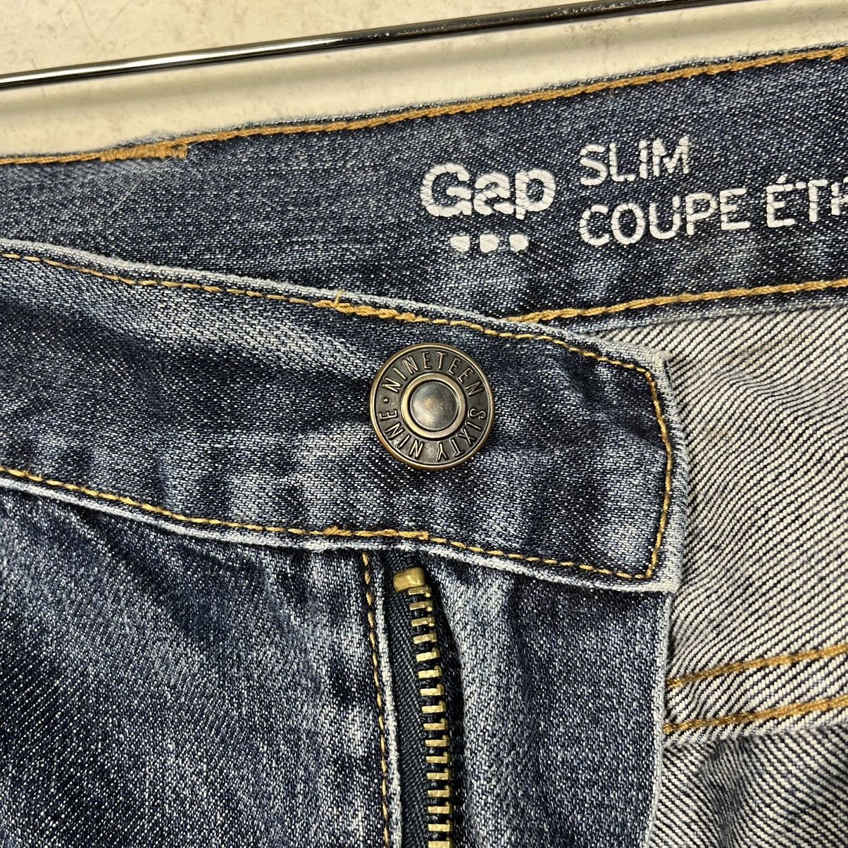 Gap Vintage Gap Distressed Selvedge Redline Denim Jeans Size US 38 / EU 54 - 10 Thumbnail
