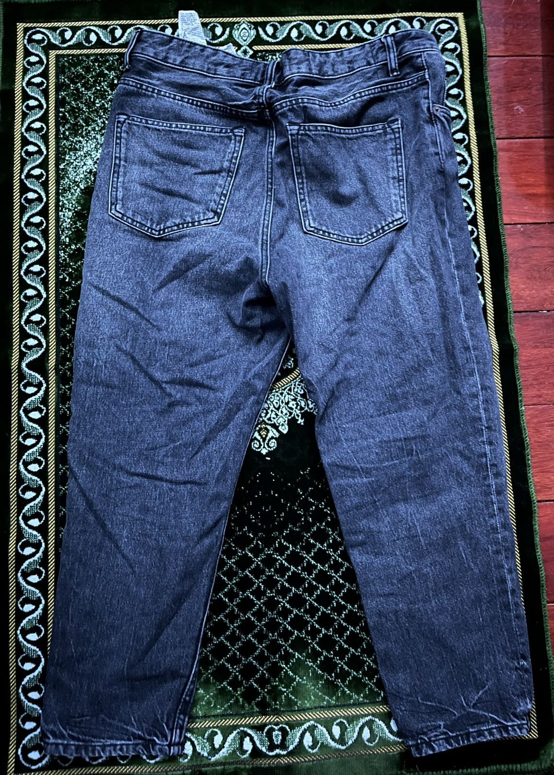Zara Zara Baggy Tapered Jeans Size US 31 - 2 Thumbnail