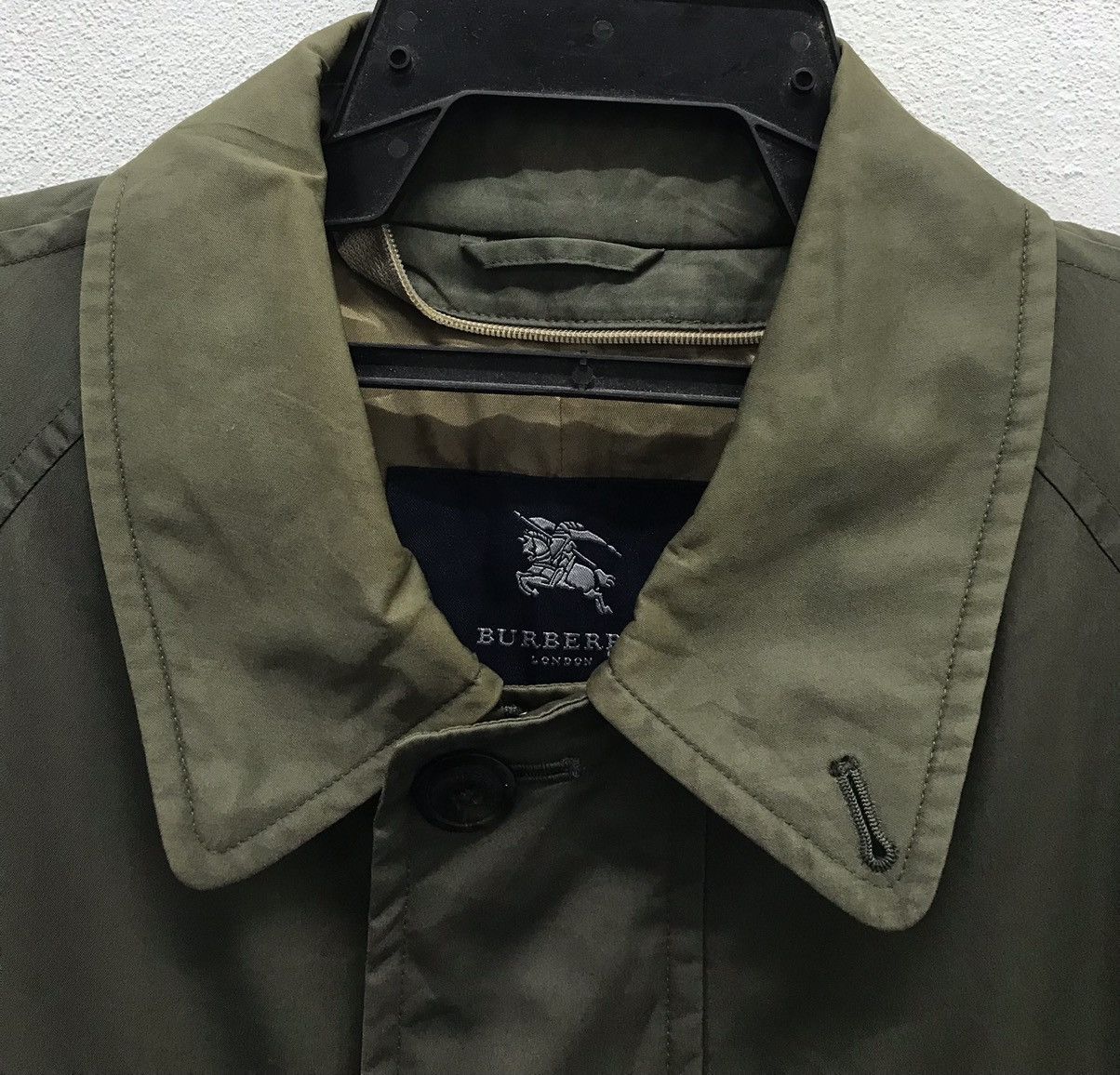 Burberry × Vintage Vintage Burberry London Long Jacket Size US L / EU 52-54 / 3 - 3 Thumbnail