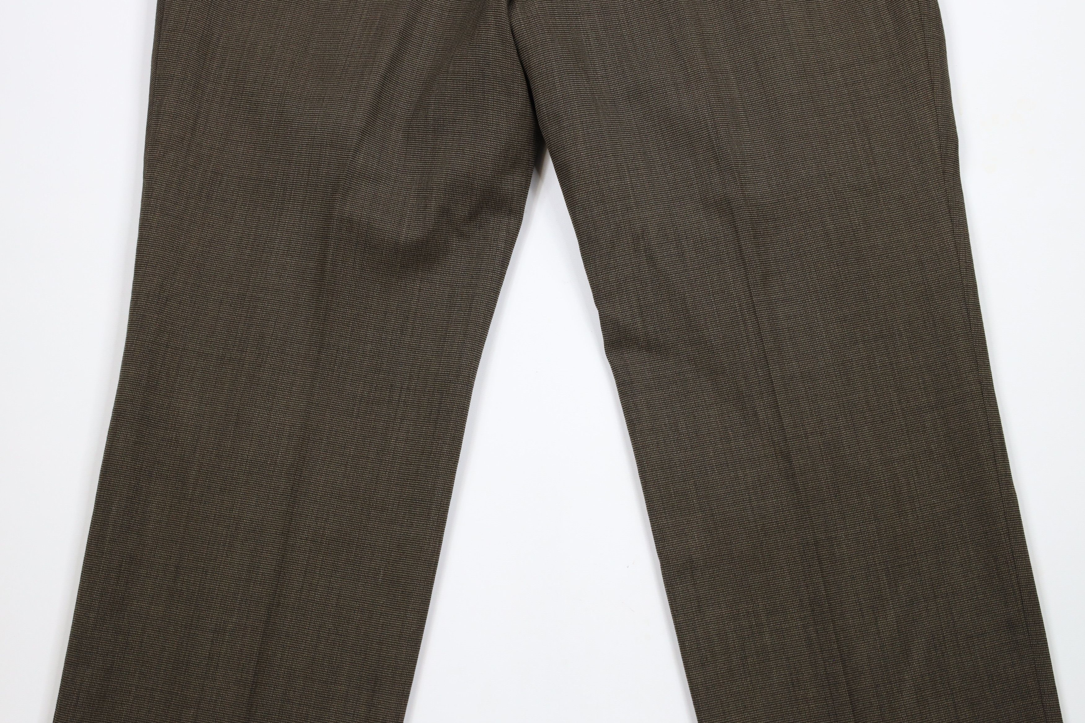 Vintage Vintage 90s Streetwear Cuffed Wide Leg Chino Pants Brown Size US 38 / EU 54 - 11 Thumbnail