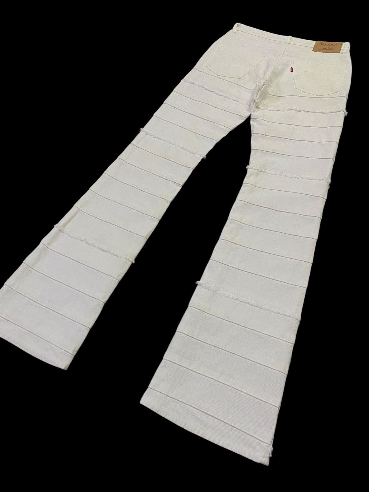 Hysteric Glamour Rare Colour🔥Vintage Hysteric Glamour Flare Hagi Denim Pants Size US 28 / EU 44 - 24 Thumbnail