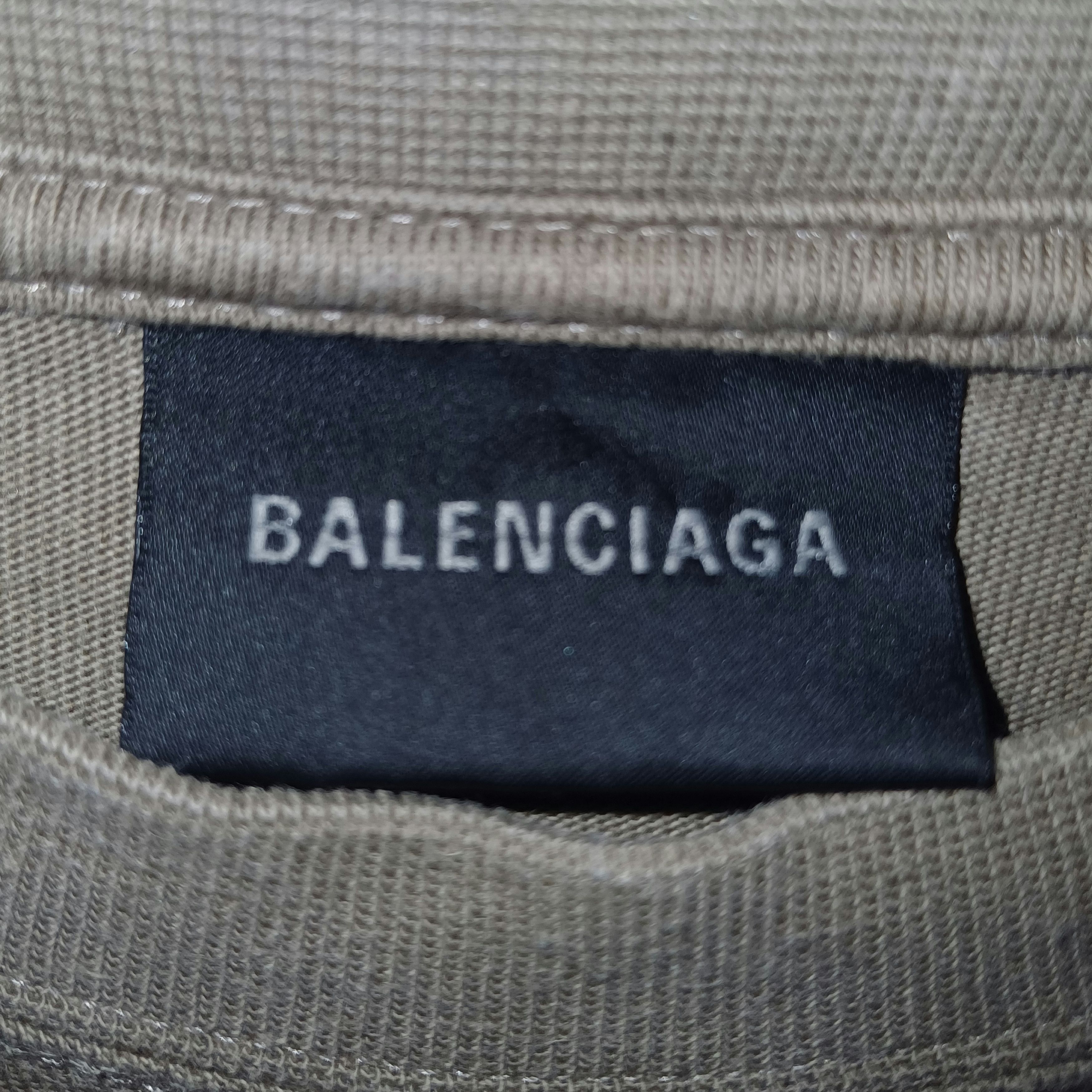 Balenciaga Balenciaga WFP Long Sleeve T-Shirt Size US XL / EU 56 / 4 - 8 Thumbnail