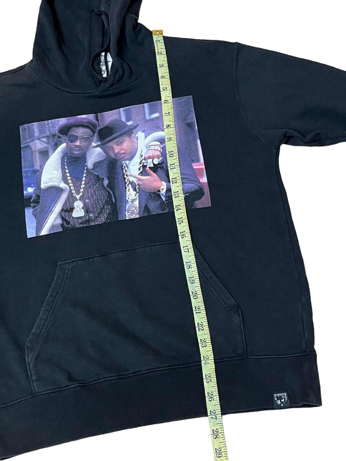Rap Tees GRAIL🔥SLICK RICK FT REVEREND RUN PHOTO PULLOVER HOODIES Size US L / EU 52-54 / 3 - 9 Thumbnail