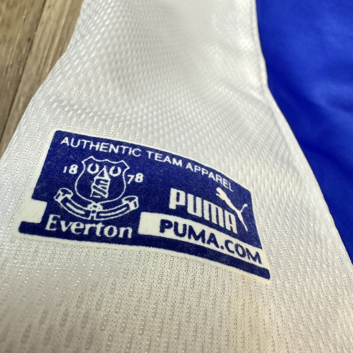 Puma Everton 00/02 home shirt #18 Gascogne Size US S / EU 44-46 / 1 - 6 Thumbnail