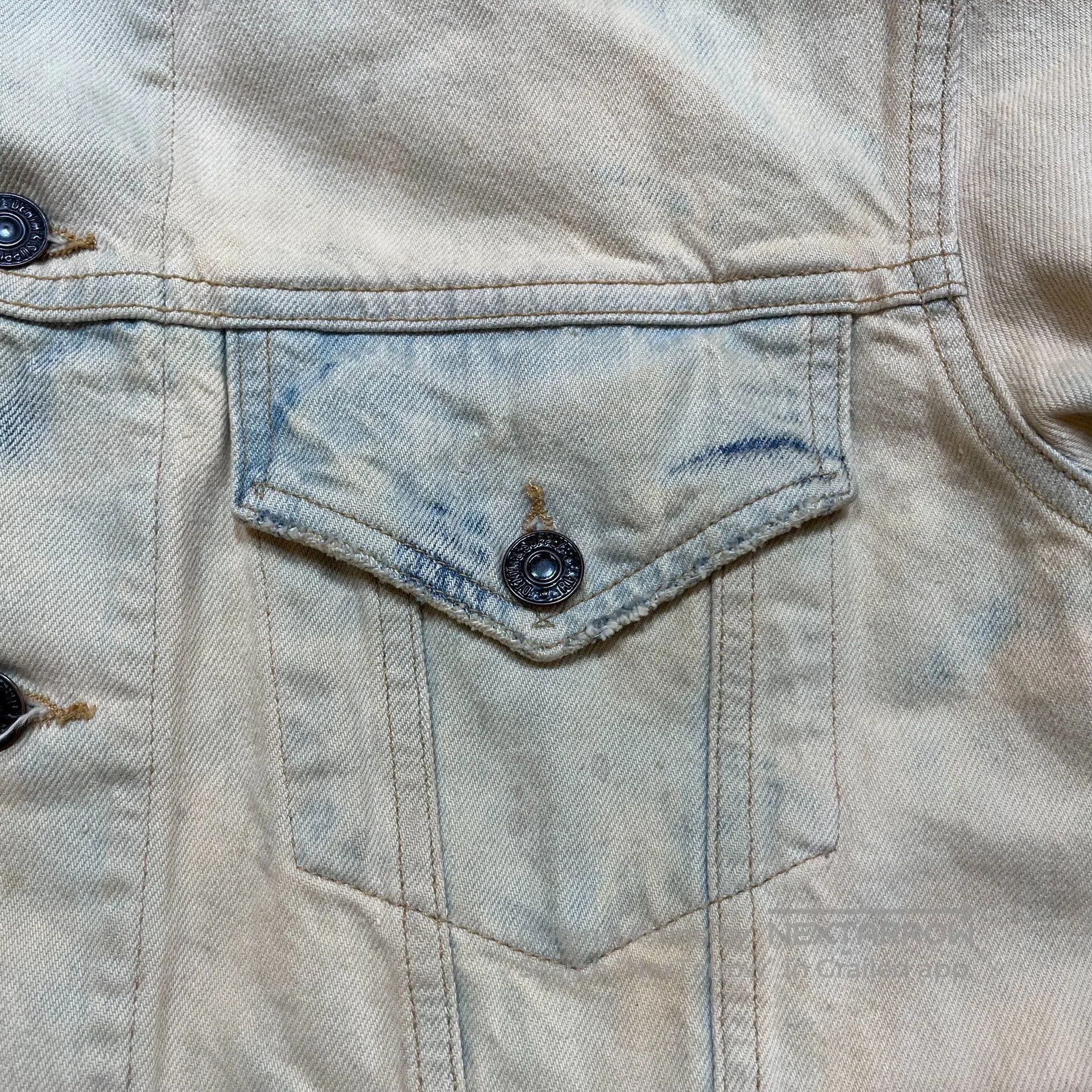RRL Ralph Lauren RRL Distressed Denim Jacket. Size US S / EU 44-46 / 1 - 4 Thumbnail