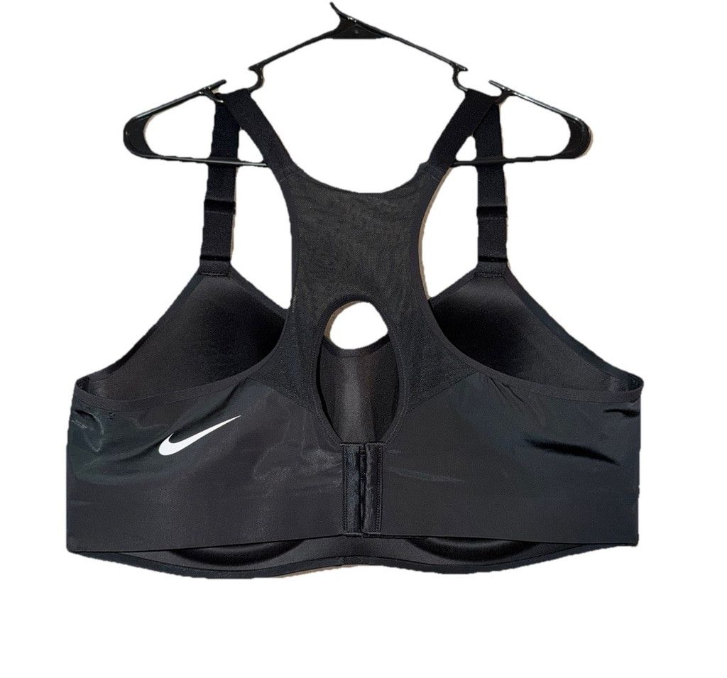 Nike NIKE RIVAL PLUS SIZE SPORT BRA BLACK HIGH SUPPORT SIZE 44E Size ONE SIZE - 1 Thumbnail