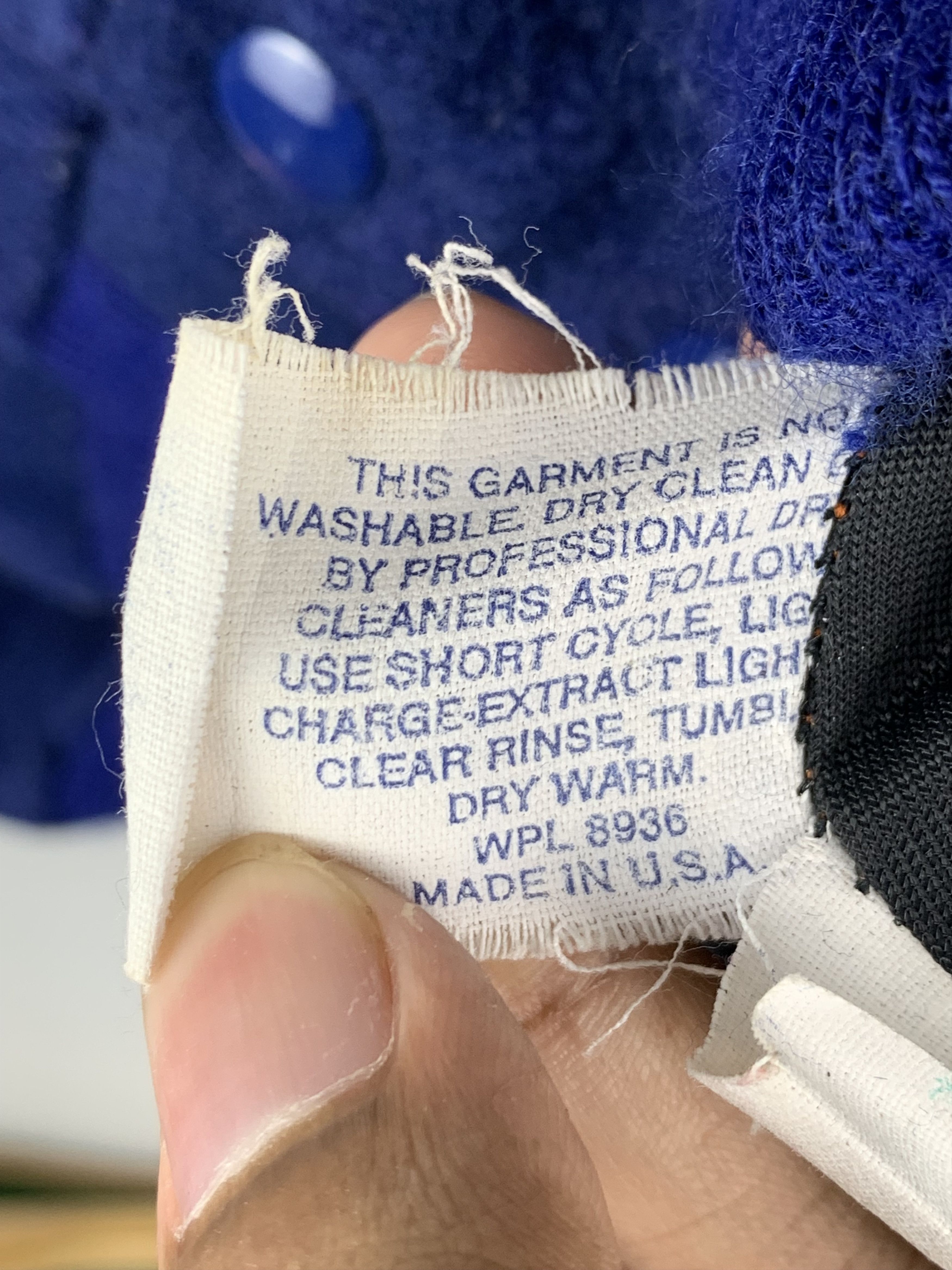 Delong Vintage 80s Wool Delong Varsity Jacket Hoodie V0521 Size US XS / EU 42 / 0 - 12 Thumbnail
