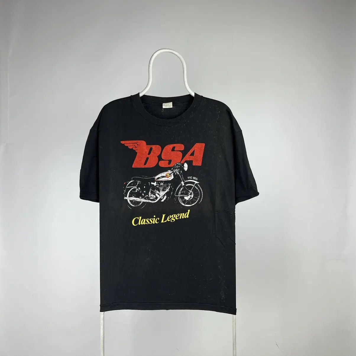 Band Tees BSA tshirt motorcycle 90s size Large Size US L / EU 52-54 / 3 - 1 Thumbnail