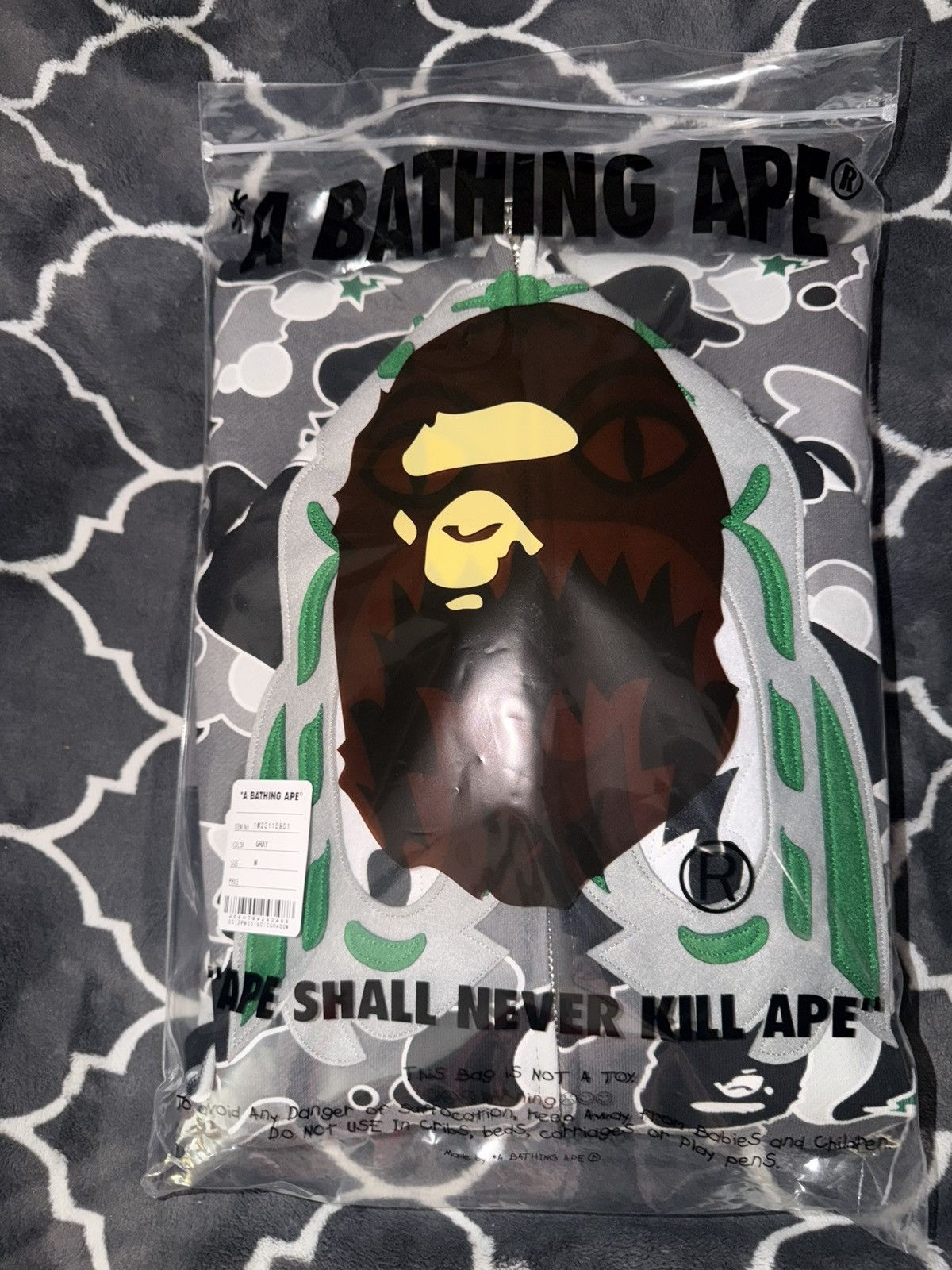 Bape (M) Bape x Hidden NY Psyche Camo Tiger Hoodie Size US M / EU 48-50 / 2 - 1 Thumbnail