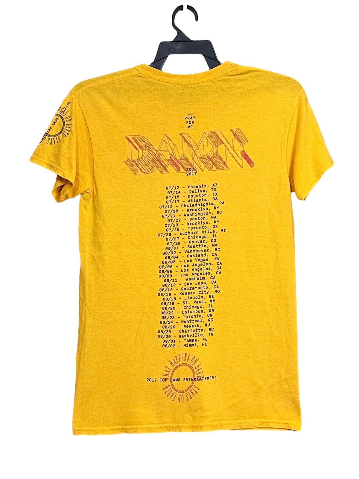 Band Tees KENDRICK LAMAR DAMN COACHELLA MERCH 2017 RAP T SHIRT Size US S / EU 44-46 / 1 - 2 Thumbnail
