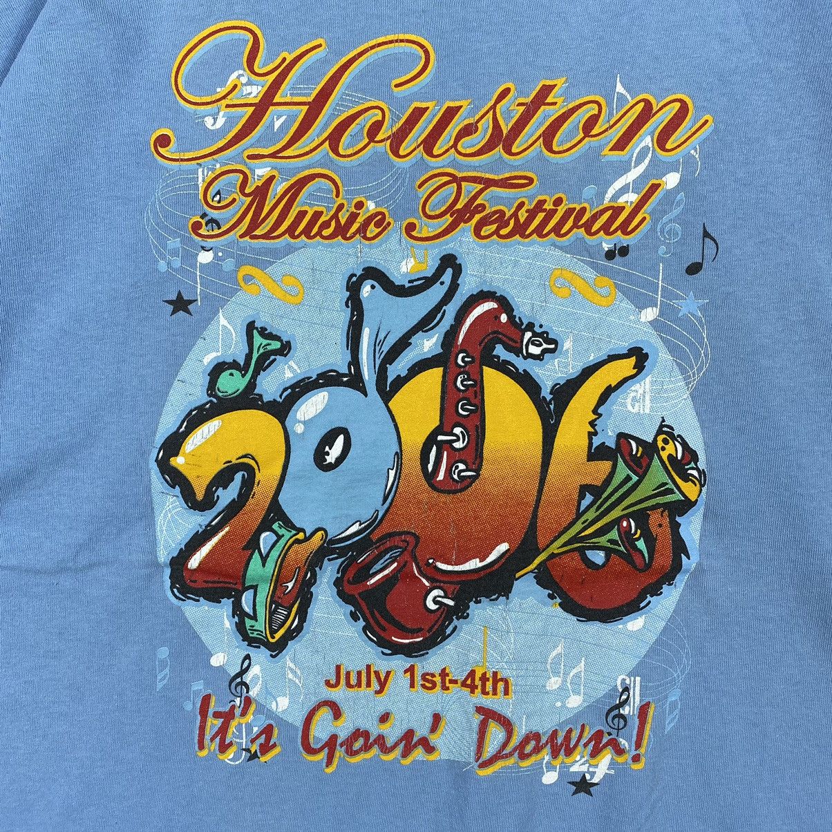 Rap Tees × Vintage Vintage 00's HOUSTON MUSIC FESTIVAL It's Goin' Down Tee Size US XL / EU 56 / 4 - 6 Thumbnail