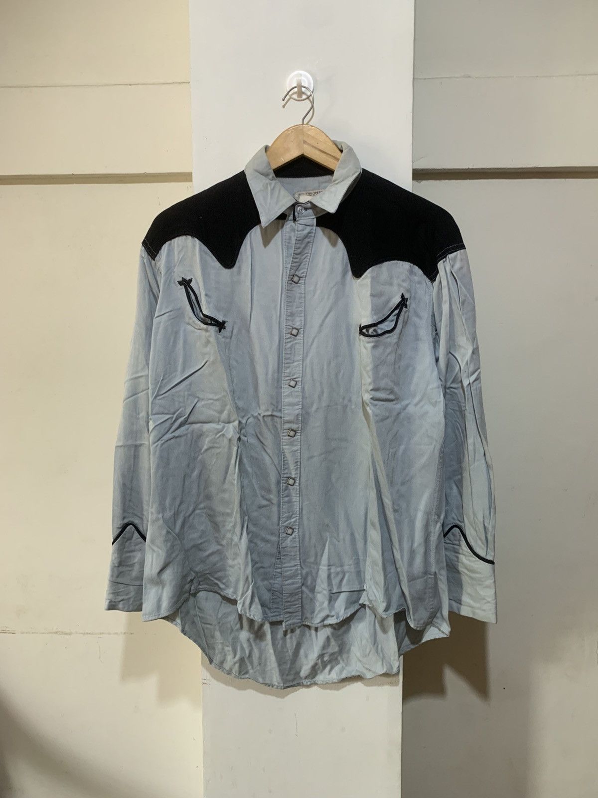 Rockmount Ranch Wear Vintage Rockmount Ranchwear Western Denim Shirt Size US M / EU 48-50 / 2 - 1 Thumbnail