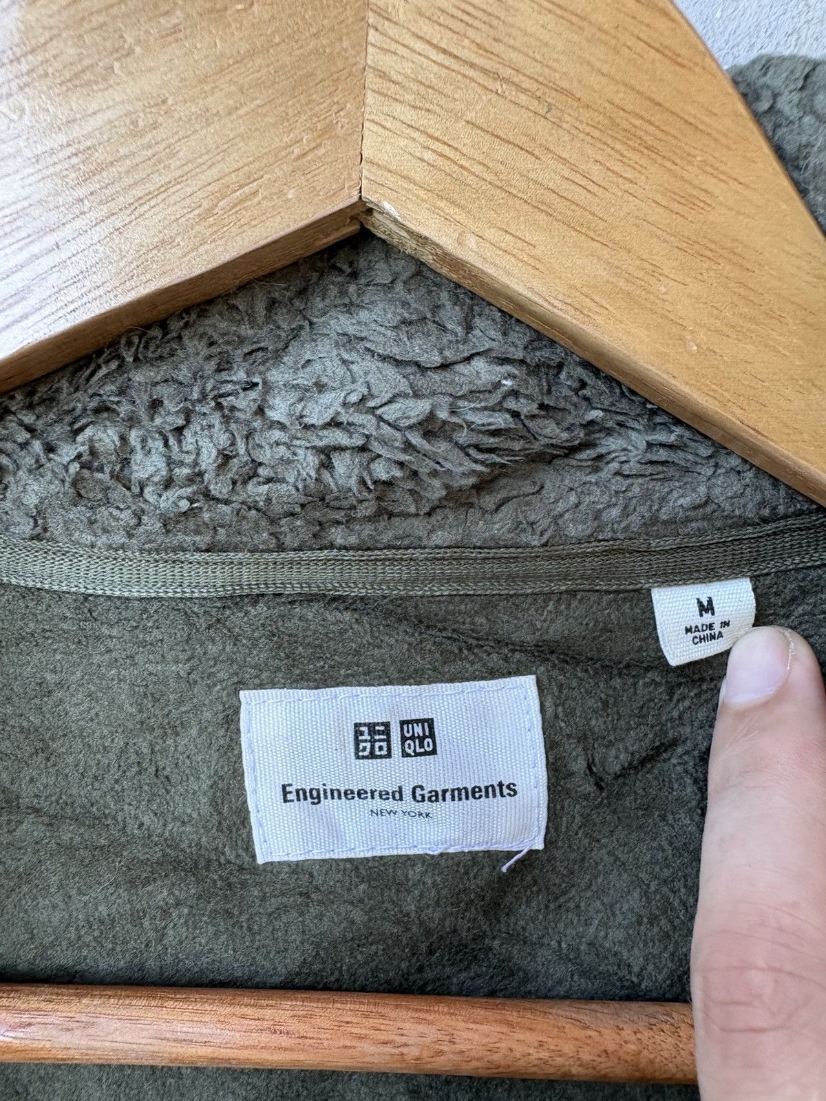 Engineered Garments × Uniqlo Rare‼️Uniqlo x Engineered Garments Fleece Combination Jacket Size US S / EU 44-46 / 1 - 10 Thumbnail