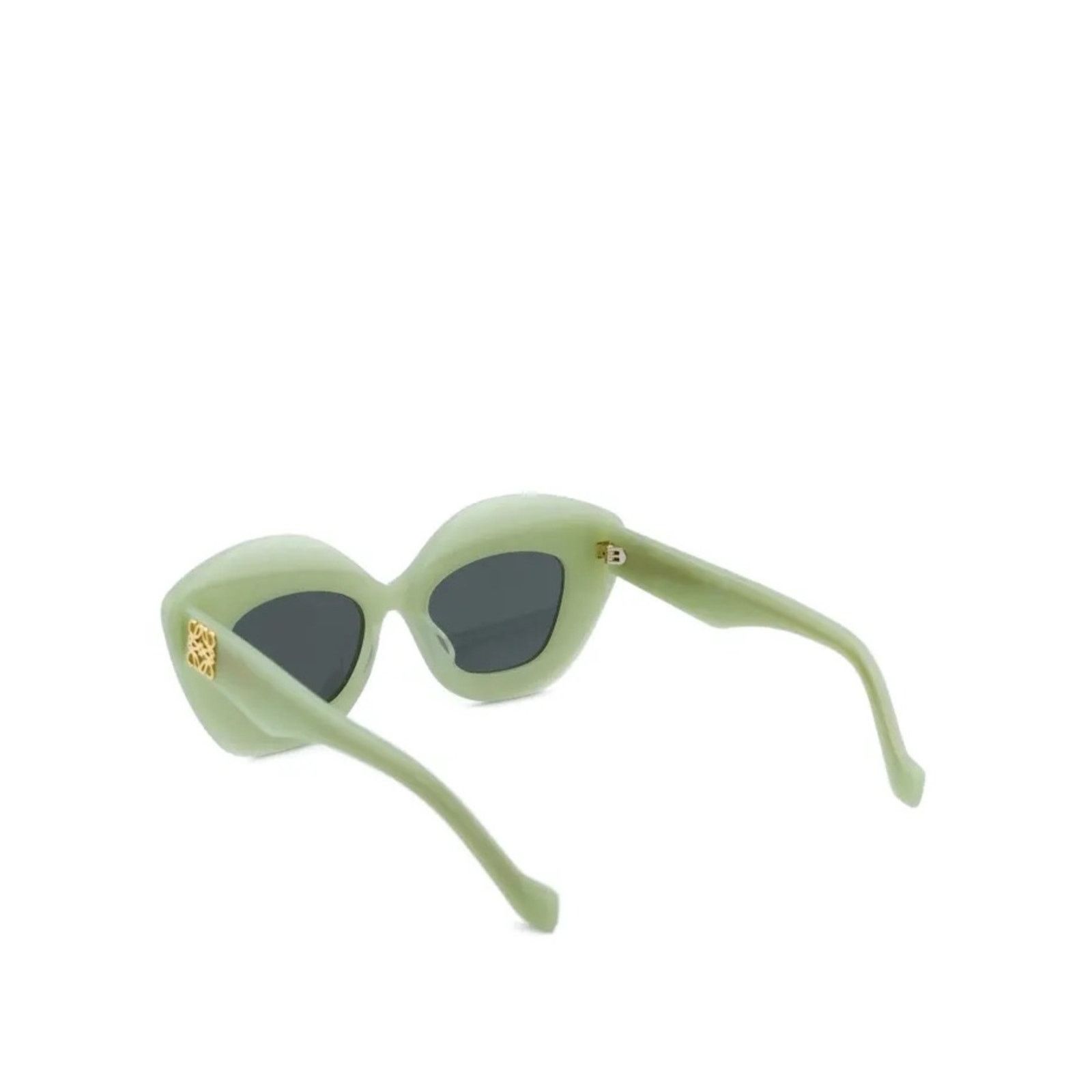 Loewe Women Sunglasses Green Grey Cat Eye LW40127I ANAGRAM 95A NEW AUTHENTIC Loewe Women Sunglasses LW40127I ANAGRAM 95A NEW AUTHENTIC main image 2