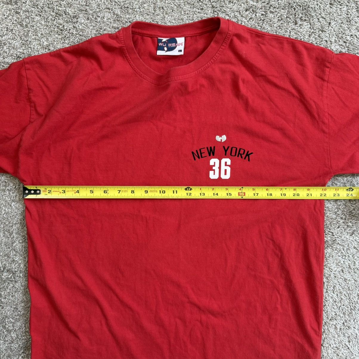 Wu-Tang Clan 🔴Wu-Wear Shirt Size Large Red Wu-Tang Rza Raekwon Size US L / EU 52-54 / 3 - 8 Thumbnail