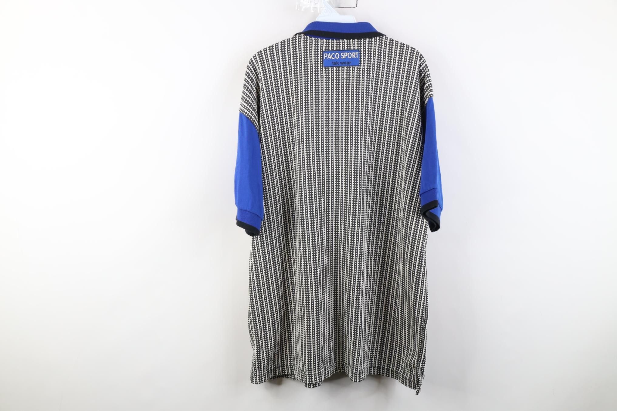 Vintage Deadstock Vintage 90s Streetwear Knit 1/4 Zip Golf Polo Size US L / EU 52-54 / 3 - 10 Thumbnail