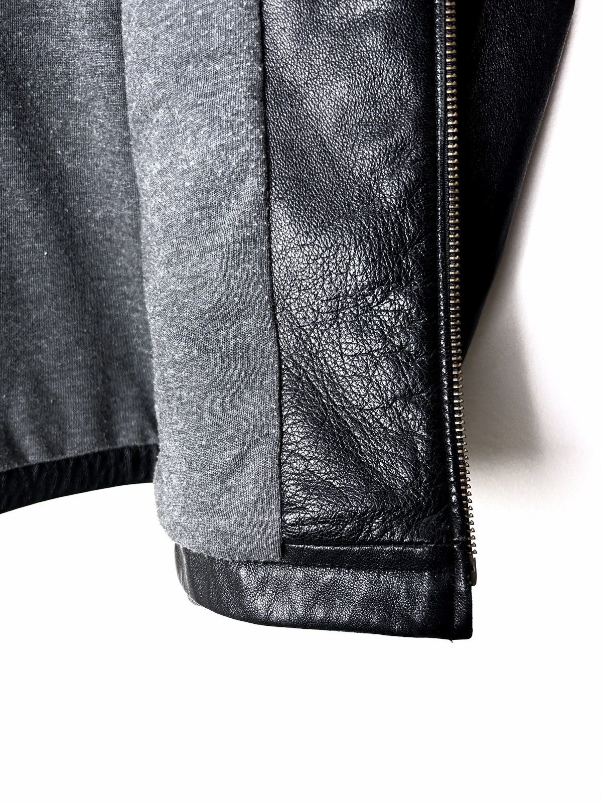 Gap GAP Lamb Leather Hooded Jacket Size US M / EU 48-50 / 2 - 13 Thumbnail