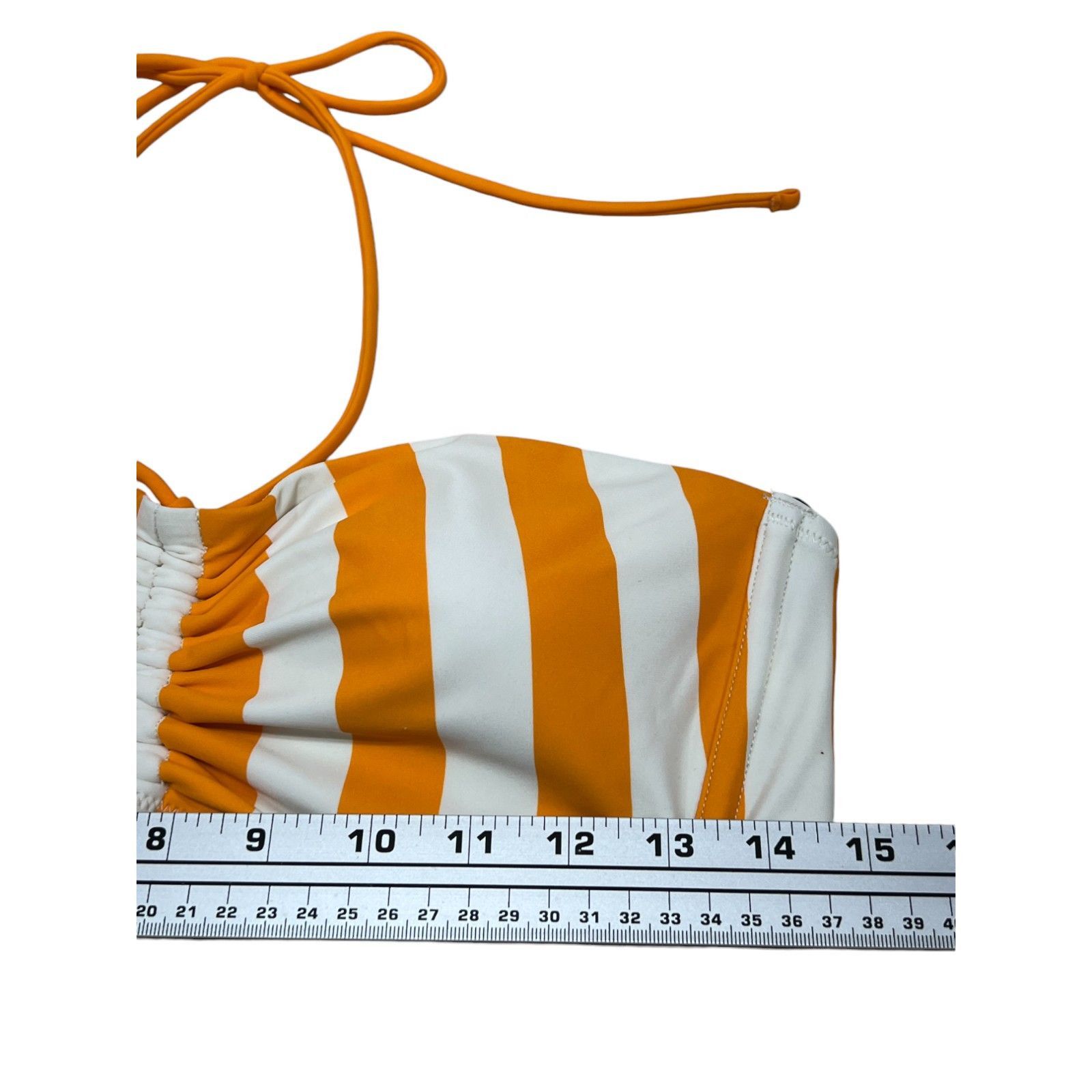 Other Shade & Shore - Women's Halter Neck Ruched Front Bandeau Bik Size ONE SIZE - 3 Thumbnail