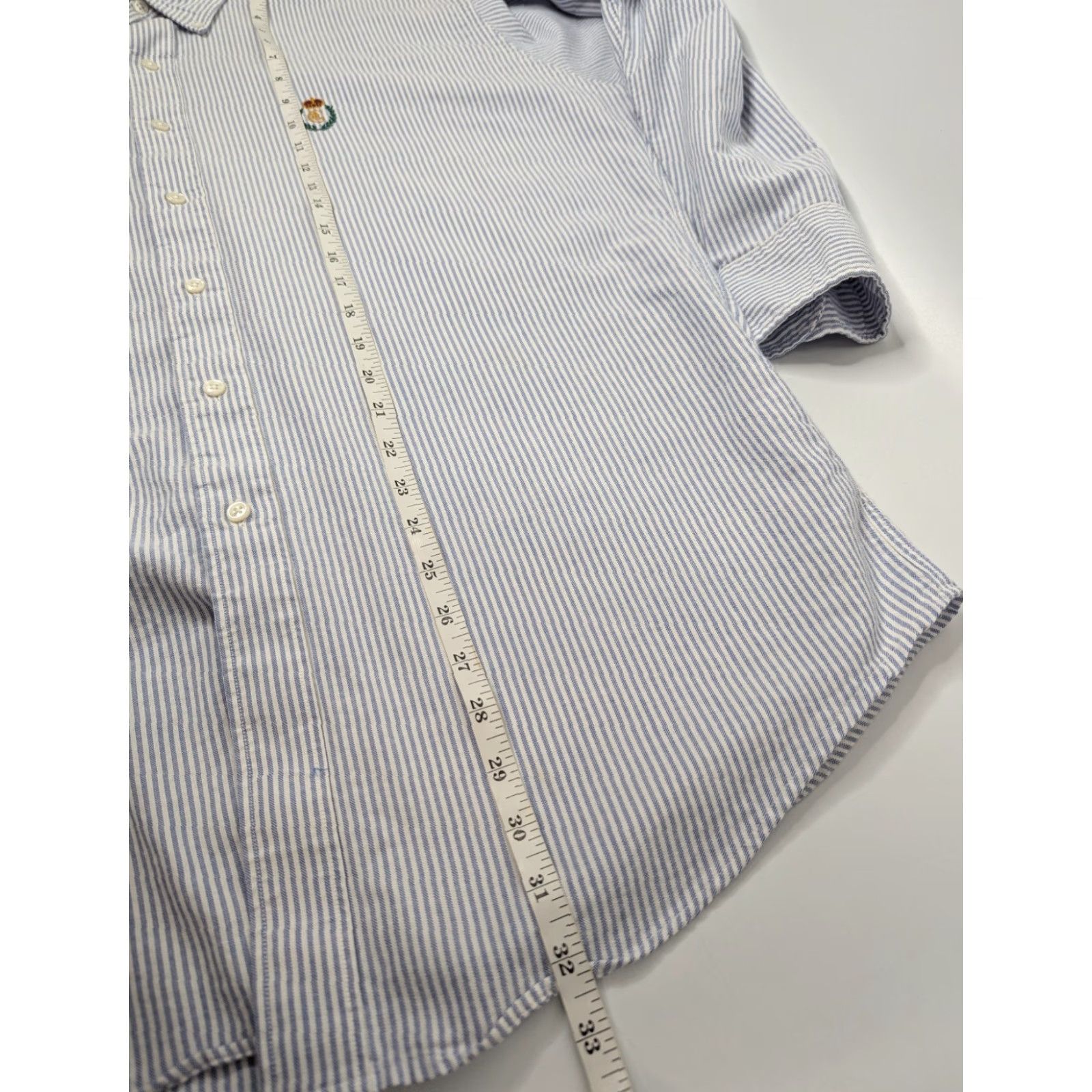 Ralph Lauren VTG Chaps Ralph Lauren Striped Button Down LS Shirt Men's Large Made in USA Size US L / EU 52-54 / 3 - 5 Thumbnail