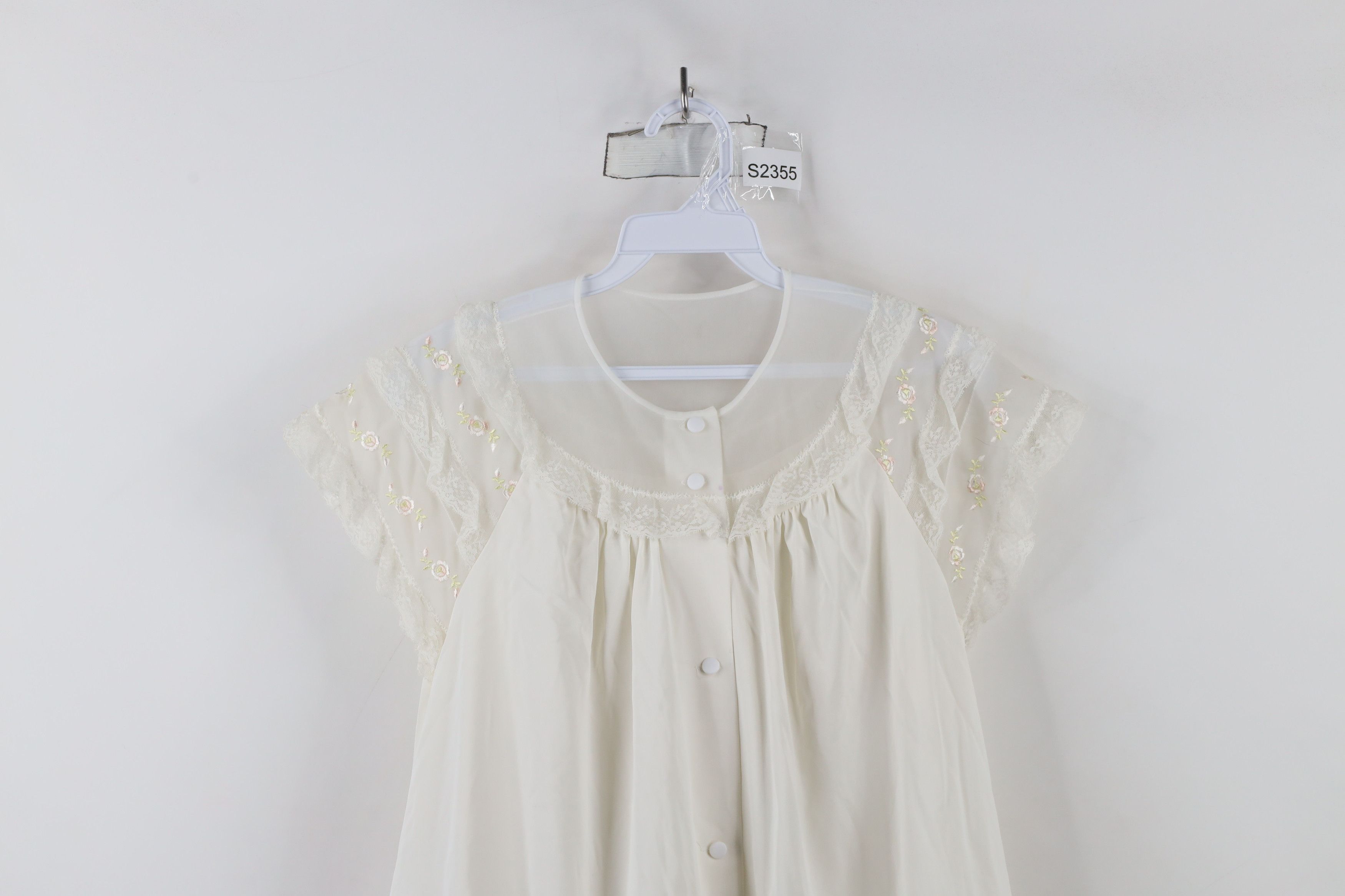 Vintage Vintage 80s 90s Babydoll Fairy Flower Night Gown Dress USA | Grailed