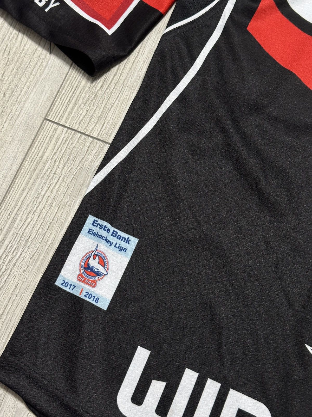 NHL HC Tiroler Wasserkraft Innsbruck Die Haie Jersey #44 Guimond Size US XL / EU 56 / 4 - 3 Thumbnail