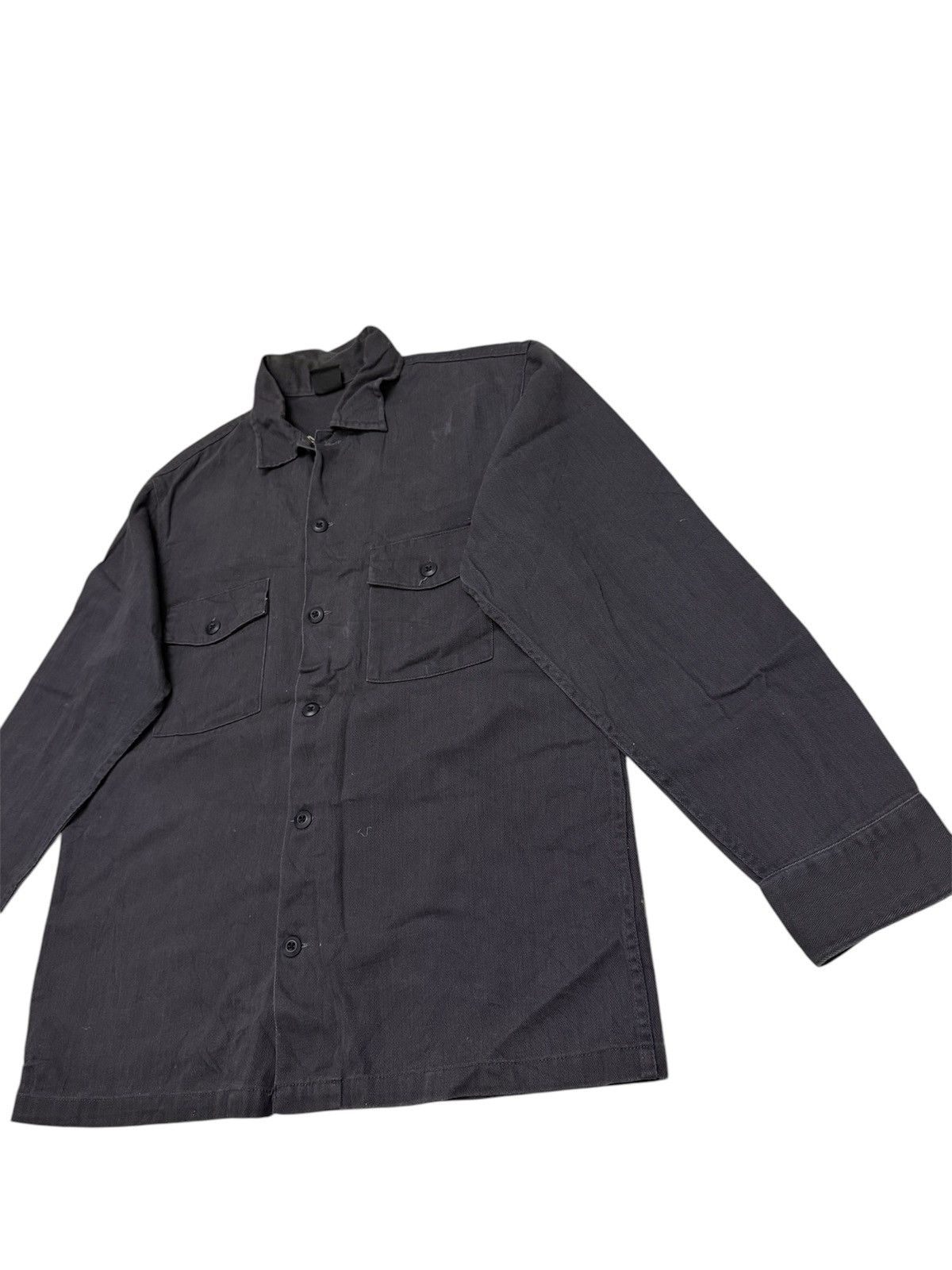 Alpha Industries ALPHA SHIRT HERRINGBONE EMBROIDERED JAPAN MAP SUKAJAN DESIGN Size US XL / EU 56 / 4 - 2 Thumbnail