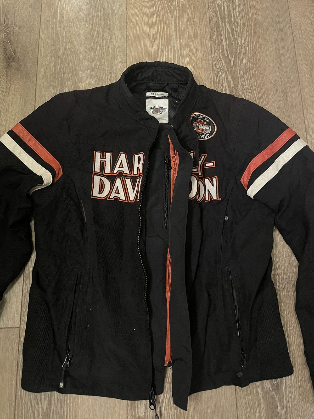 Harley Davidson Harley Davidson Leather Biking Jacket 2000s Size US XS / EU 42 / 0 - 3 Thumbnail