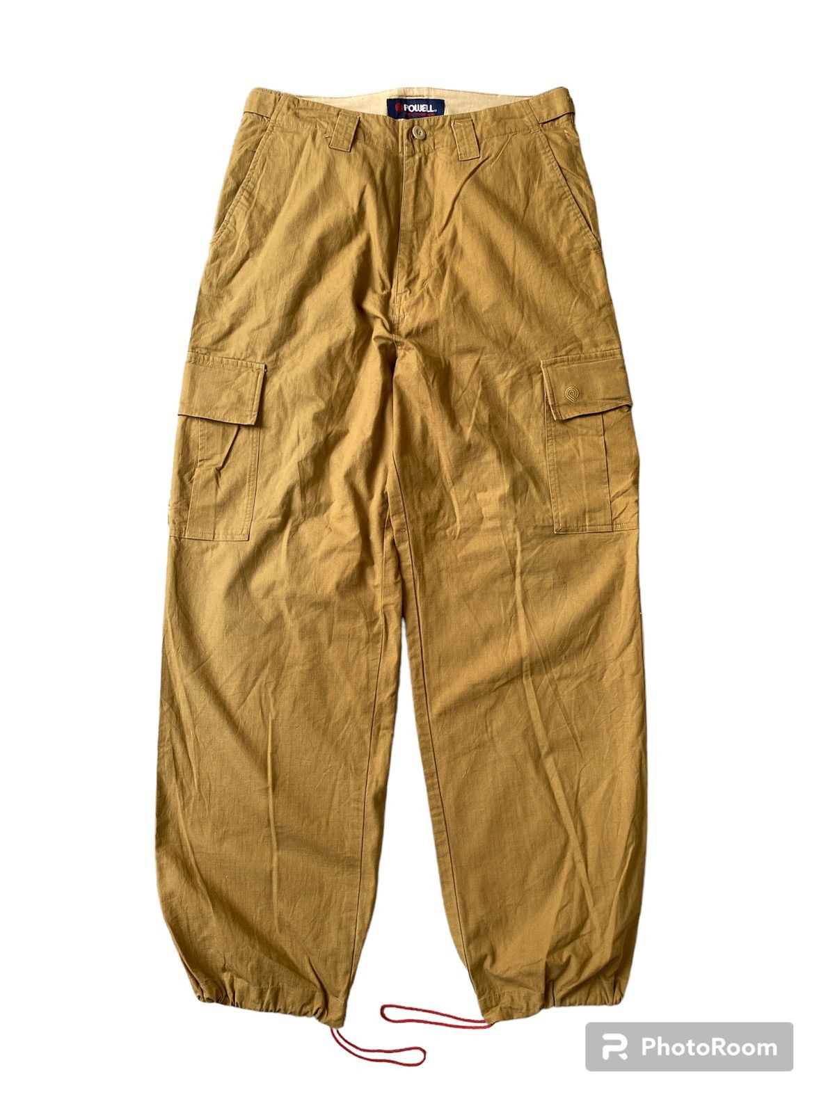 Powell Peralta × Santa Cruz Skateboards 2000s - Powell Peralta Parachute Baggy Cargo Pant Size US 32 / EU 48 - 1 Thumbnail