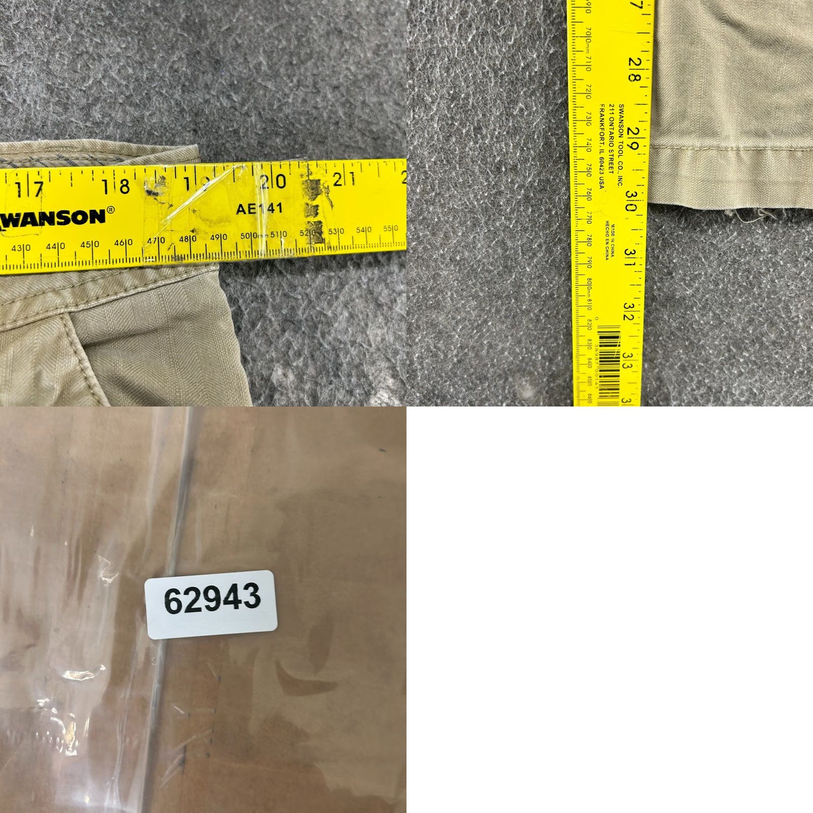 Nautica VINTAGE Nautica Pants Mens 38x30 Beige Khaki Cargo Cotton Distressed Baggy Y2K Size US 38 / EU 54 - 9 Thumbnail