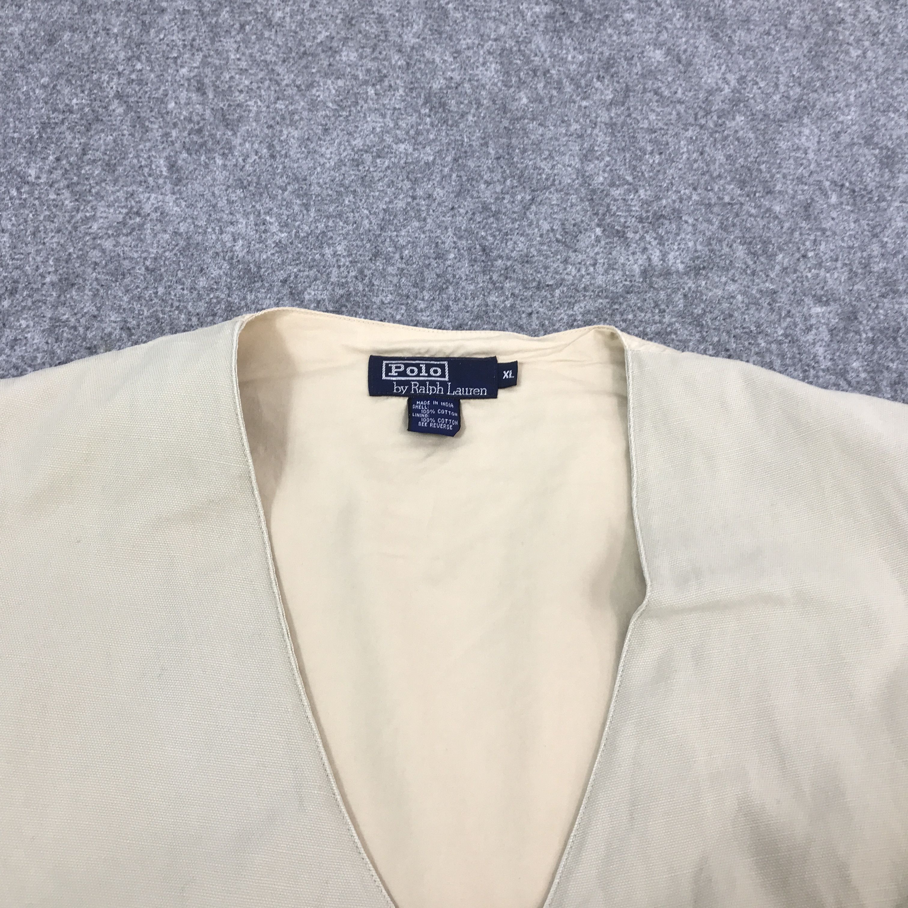 Polo Ralph Lauren × Vintage Vintage polo ralph lauren Vest jacket Size US XL / EU 56 / 4 - 3 Thumbnail