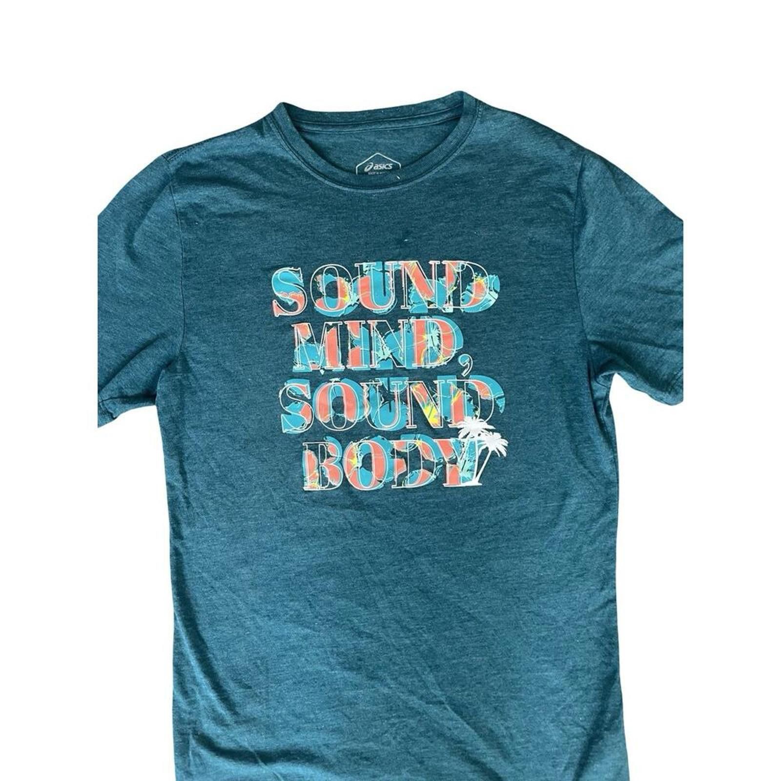 Other Oasics Women's Sound Mind Sound Body Graphic T-Shirt Size S / US 4 / IT 40 - 3 Thumbnail