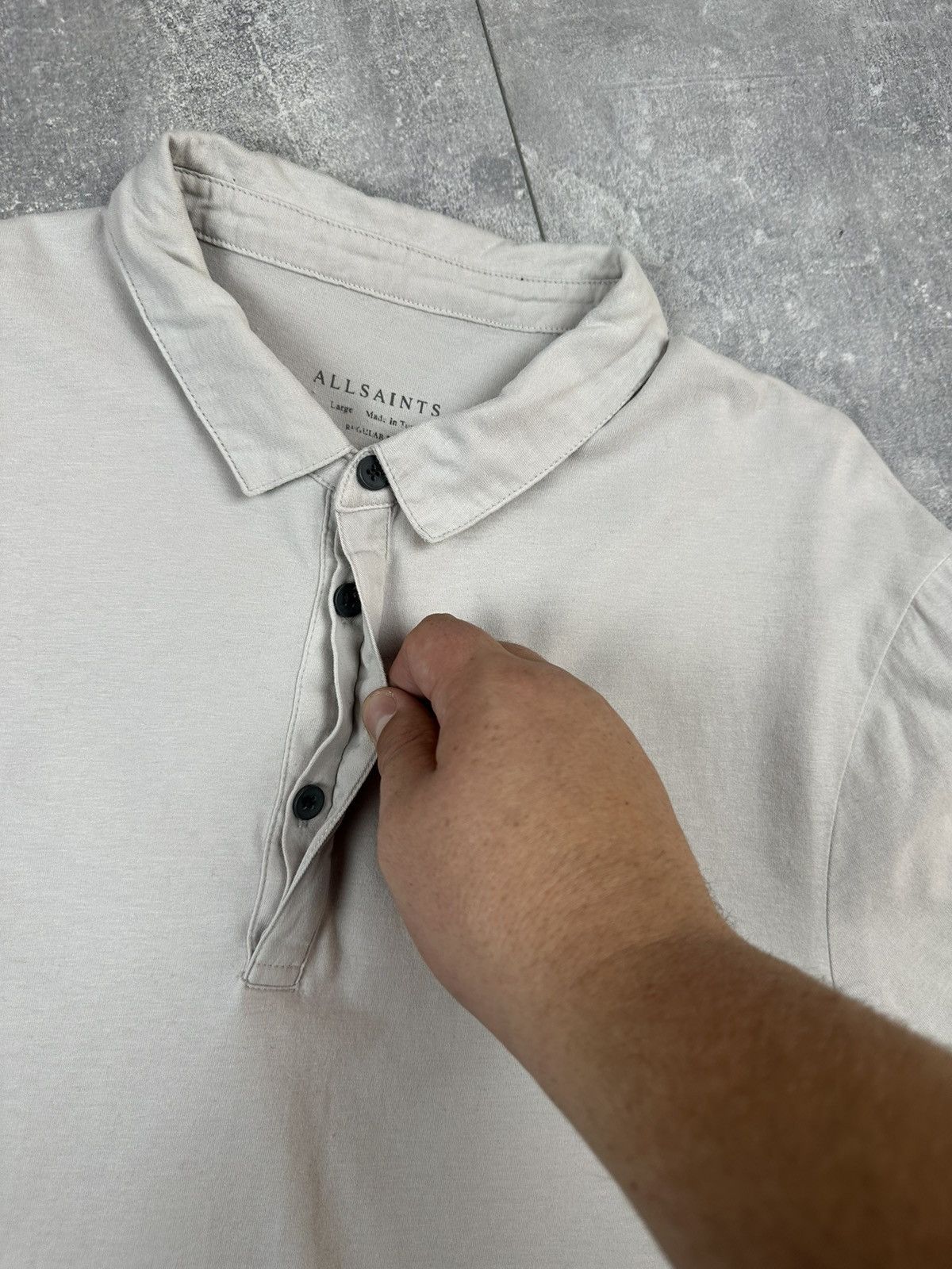 Allsaints Allsaints Japanese Small Logo Luxury Polo Small Logo Size US L / EU 52-54 / 3 - 6 Thumbnail