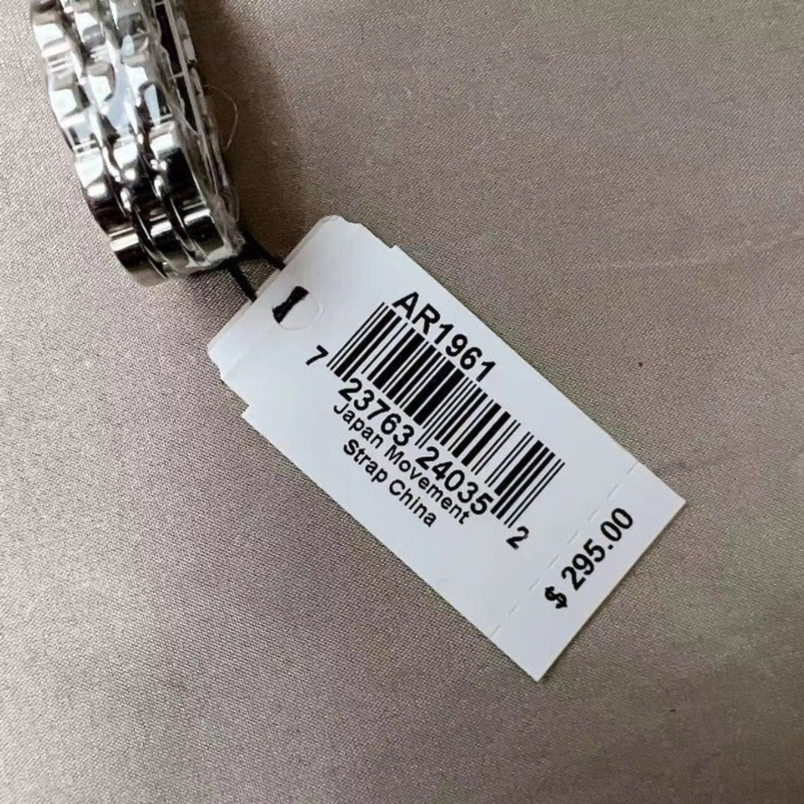 Emporio Armani Emporio Armani AR1961 Women's Two-Hand Stainless Steel Watch Size ONE SIZE - 4 Thumbnail