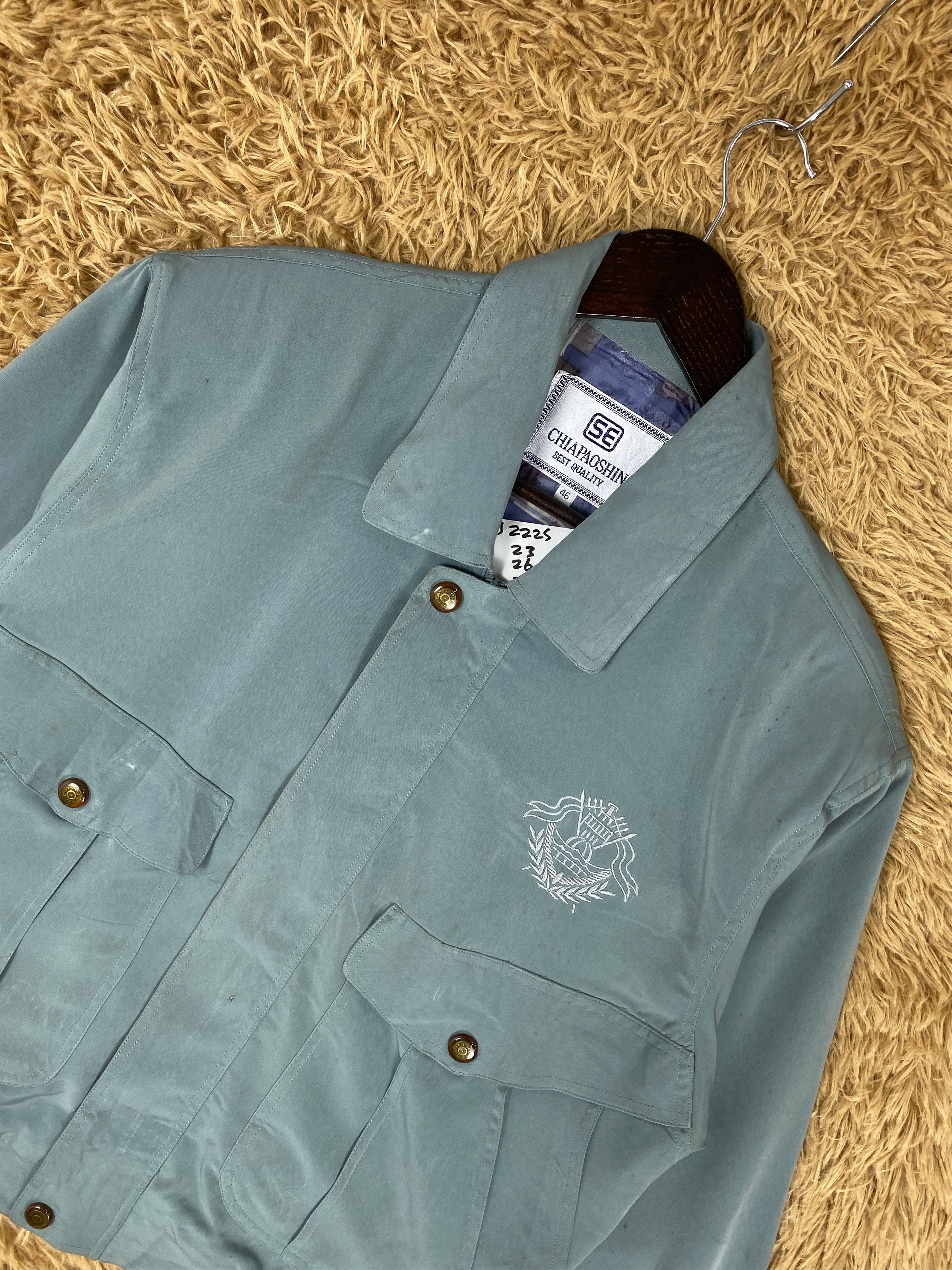 Japanese Brand Vintage 90s Style Chiapaoshin Worker Utility Jacket J2225 Size US S / EU 44-46 / 1 - 2 Thumbnail