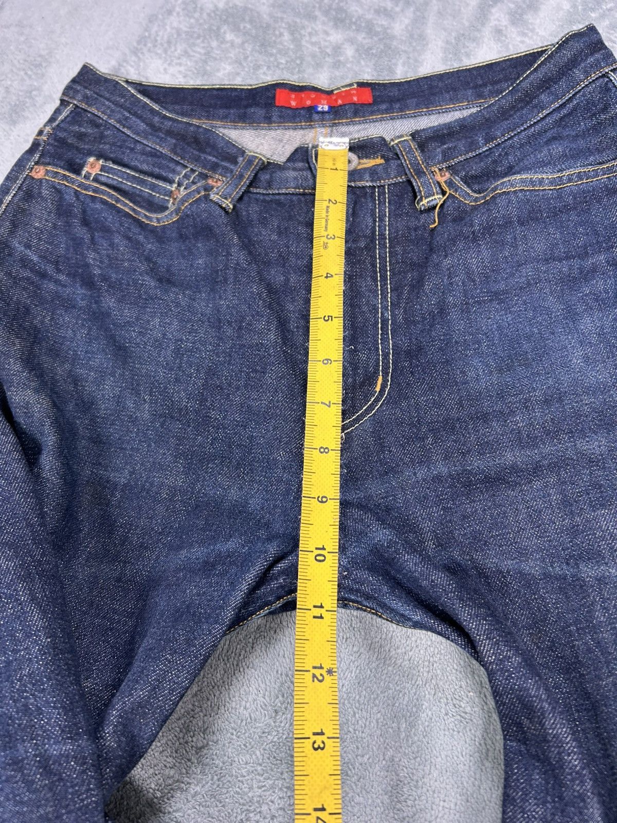 Japanese Brand Miracle Women Fire Denim Jeans S045 Size 29" - 11 Thumbnail